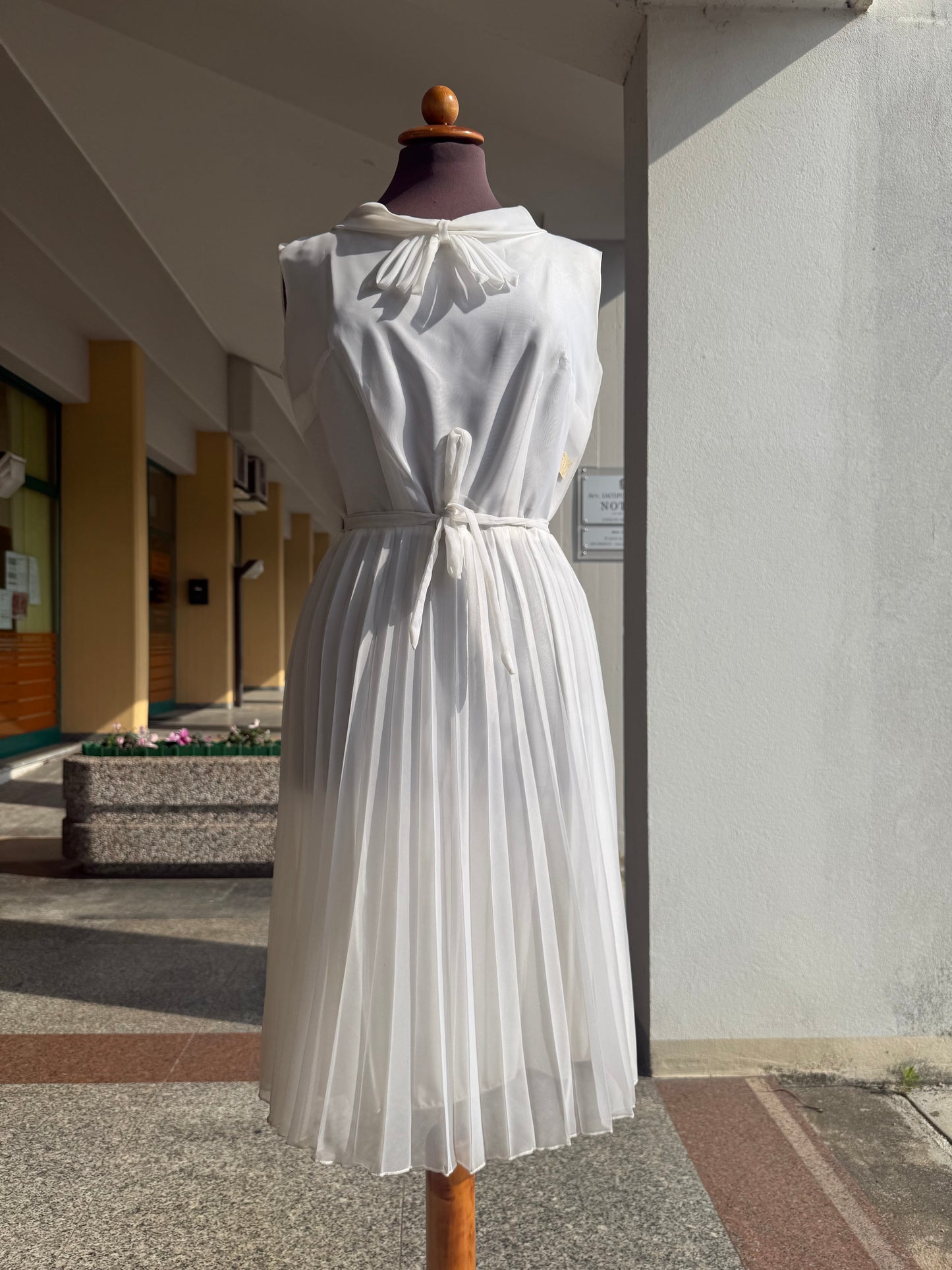 Abito anni ‘60 bianco - TG. 40