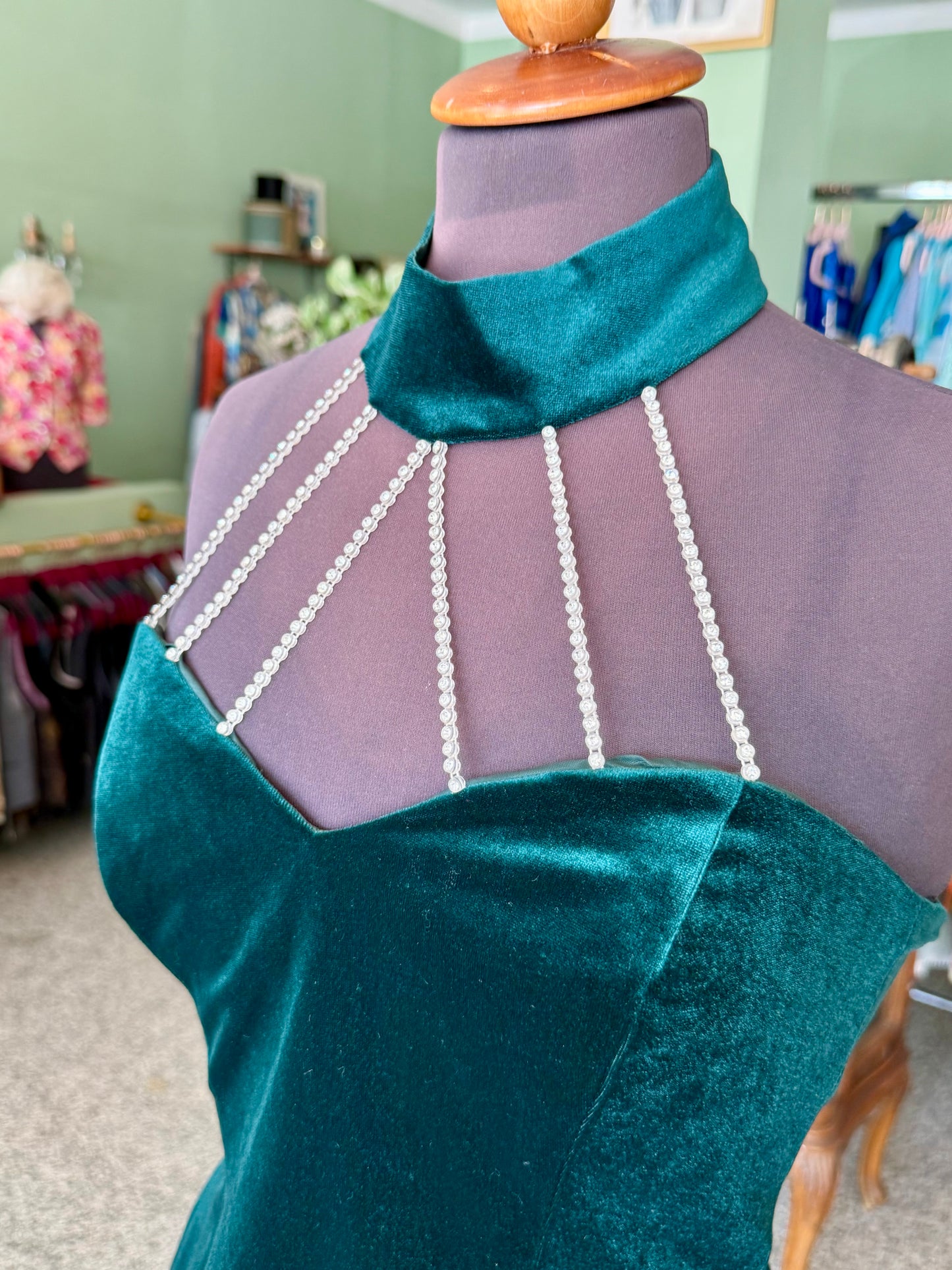 Mini dress in velluto - TG. 38
