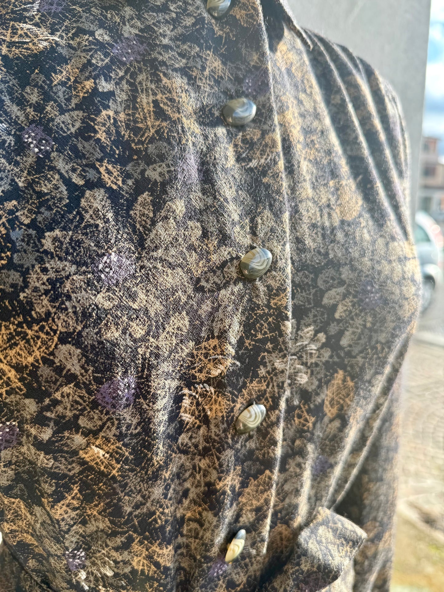 Abito elegante in crepe di lana - TG. 40/42