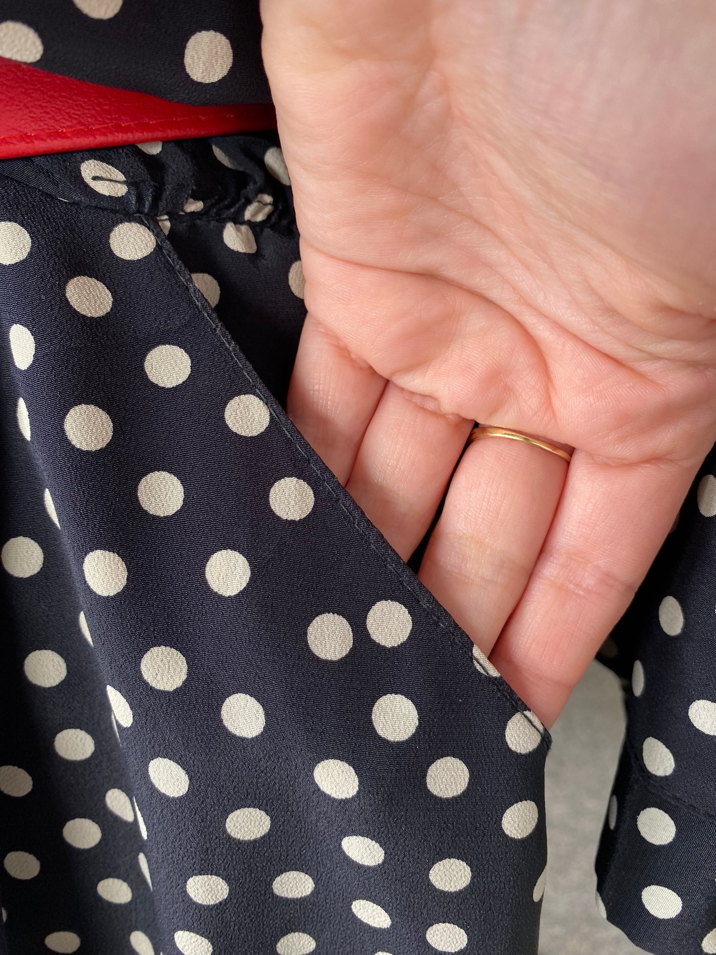 Abito classico a pois - TG. 44/46