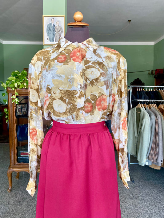 Camicia in crepe di seta - TG. 48/50
