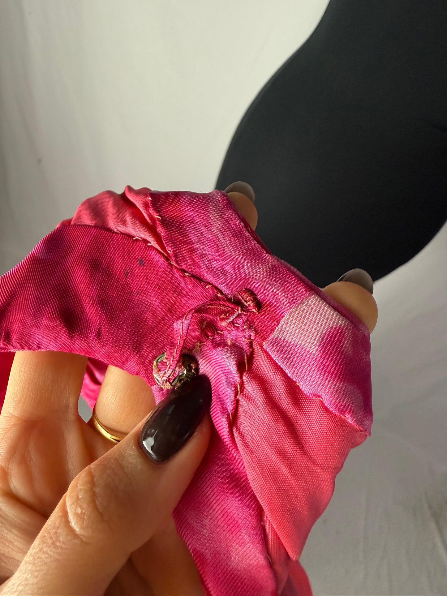 Abito “Fucsia Damascato” – Fine Anni ’50 - TG. 40/42