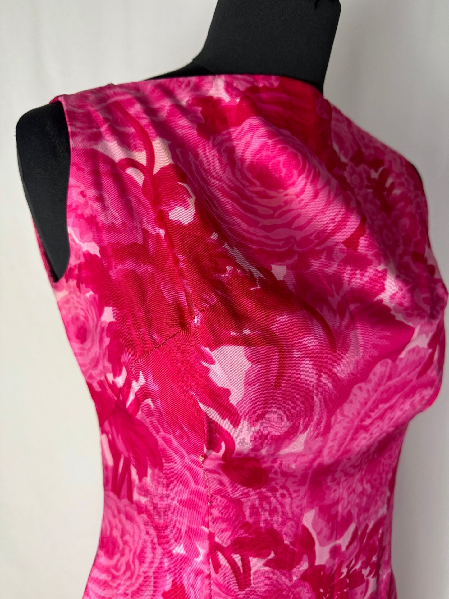 Abito “Fucsia Damascato” – Fine Anni ’50 - TG. 40/42