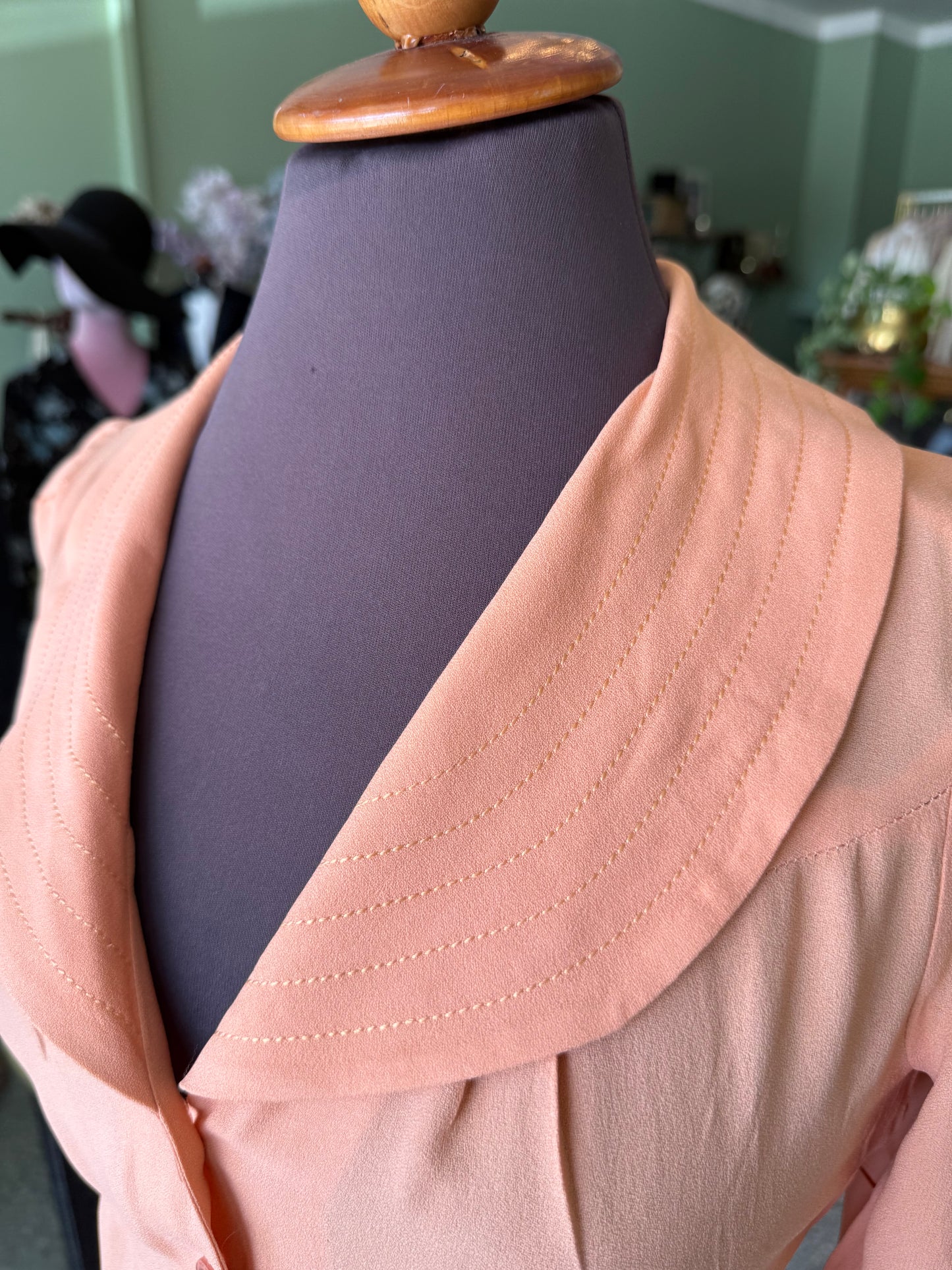 Abito rosa cipria stile anni ‘30 - TG. 38/40