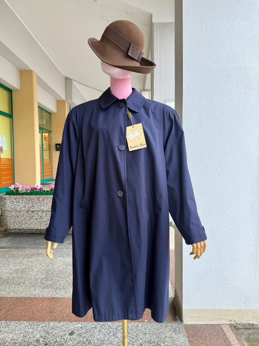 Trench anni ‘80 blu navy - TG. 50/52