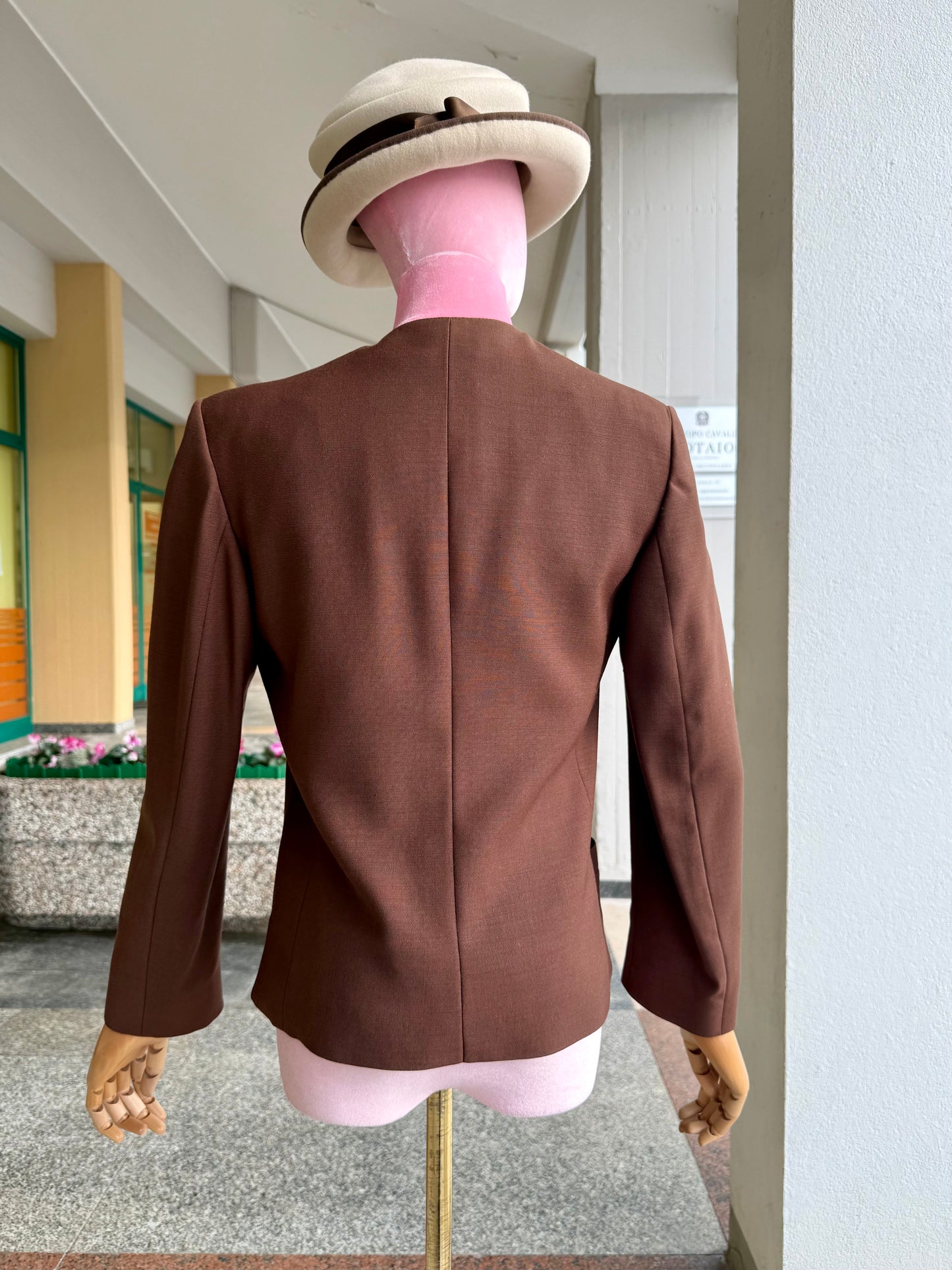 Giacca sartoriale in lana e seta - TG. 40