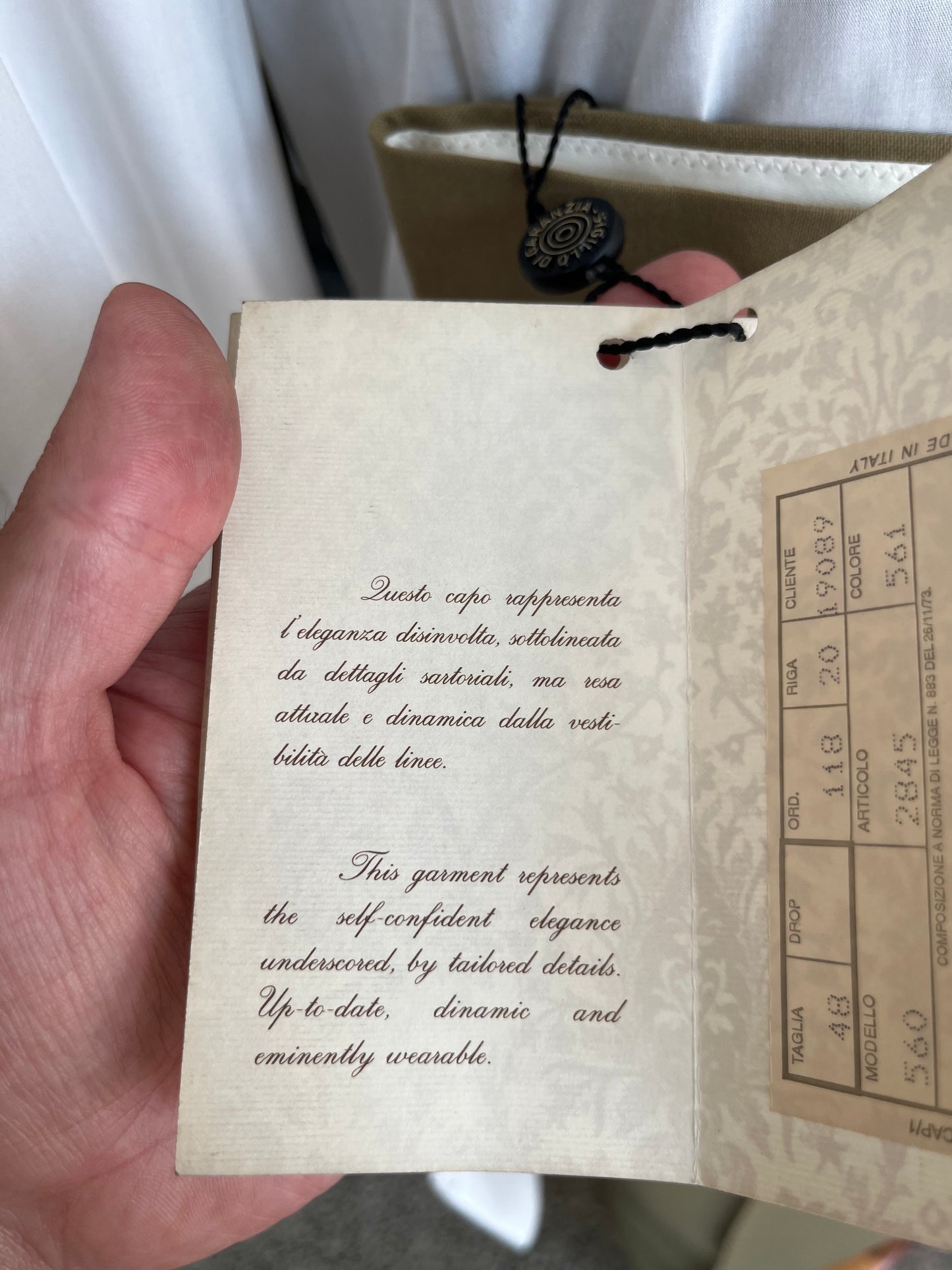 Calzoni anni ‘80 NOS tg. 48-50