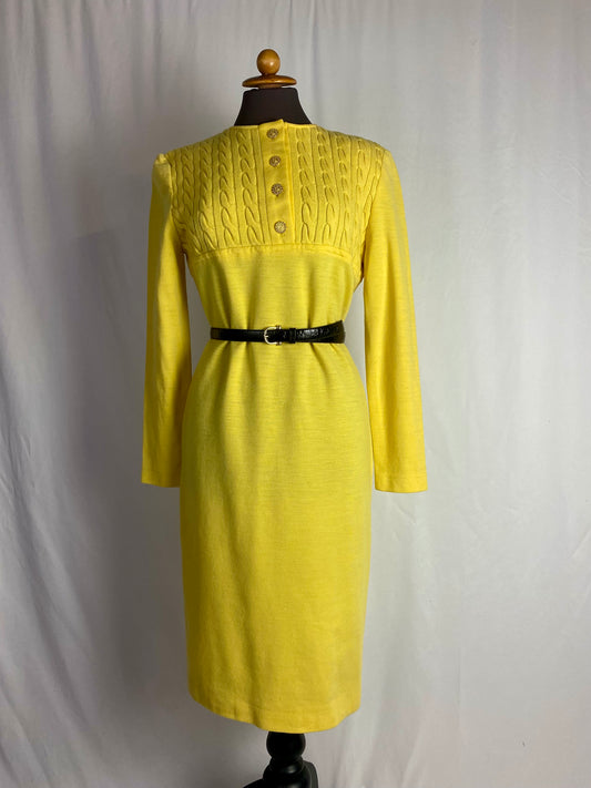 Abito giallo Luisa Spagnoli - TG. 44