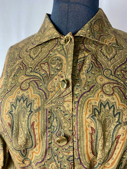 Camicia fantasia paisley - TG. 46/48/50