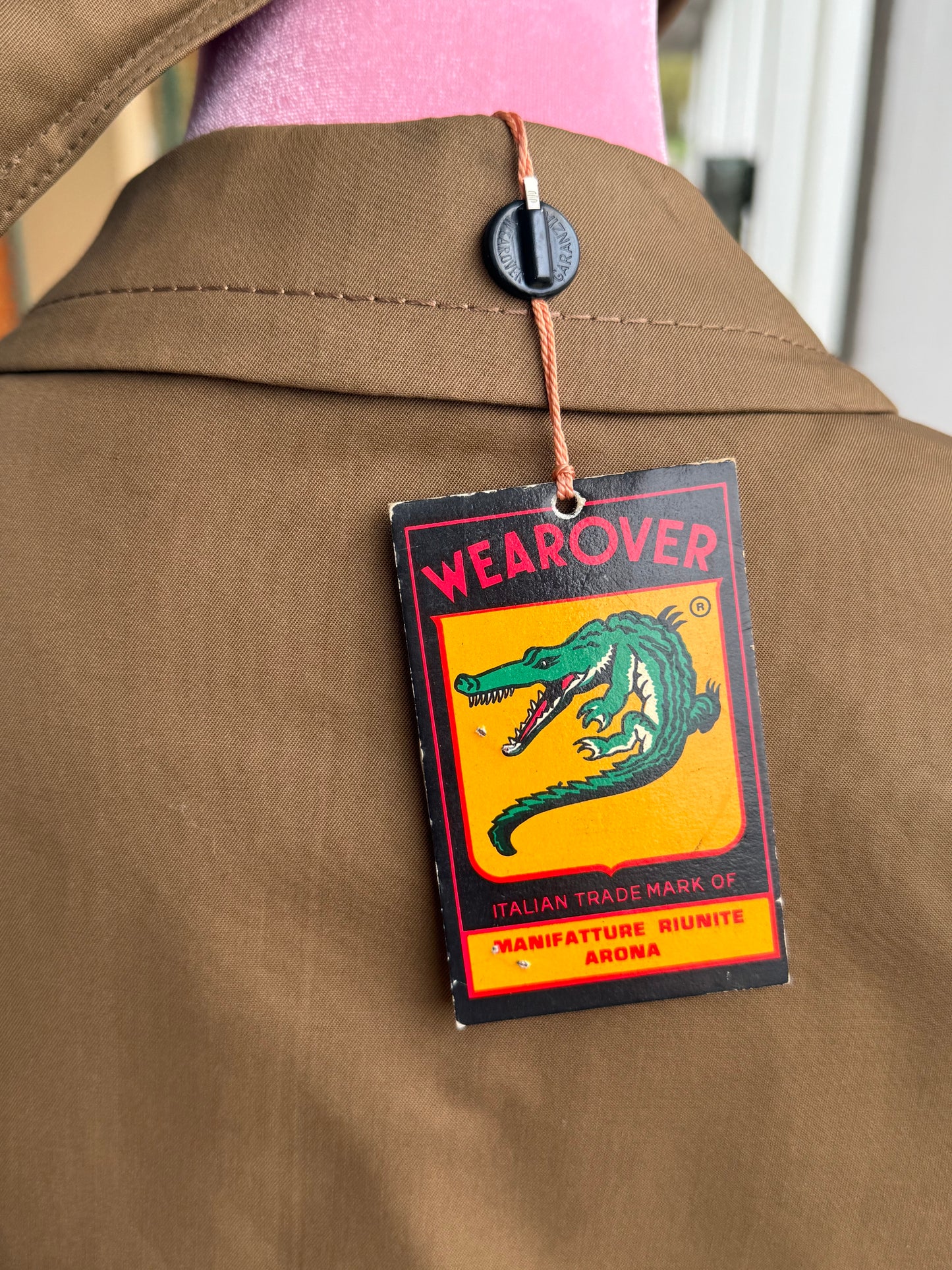 Trench nocciola new old stock - TG. 42
