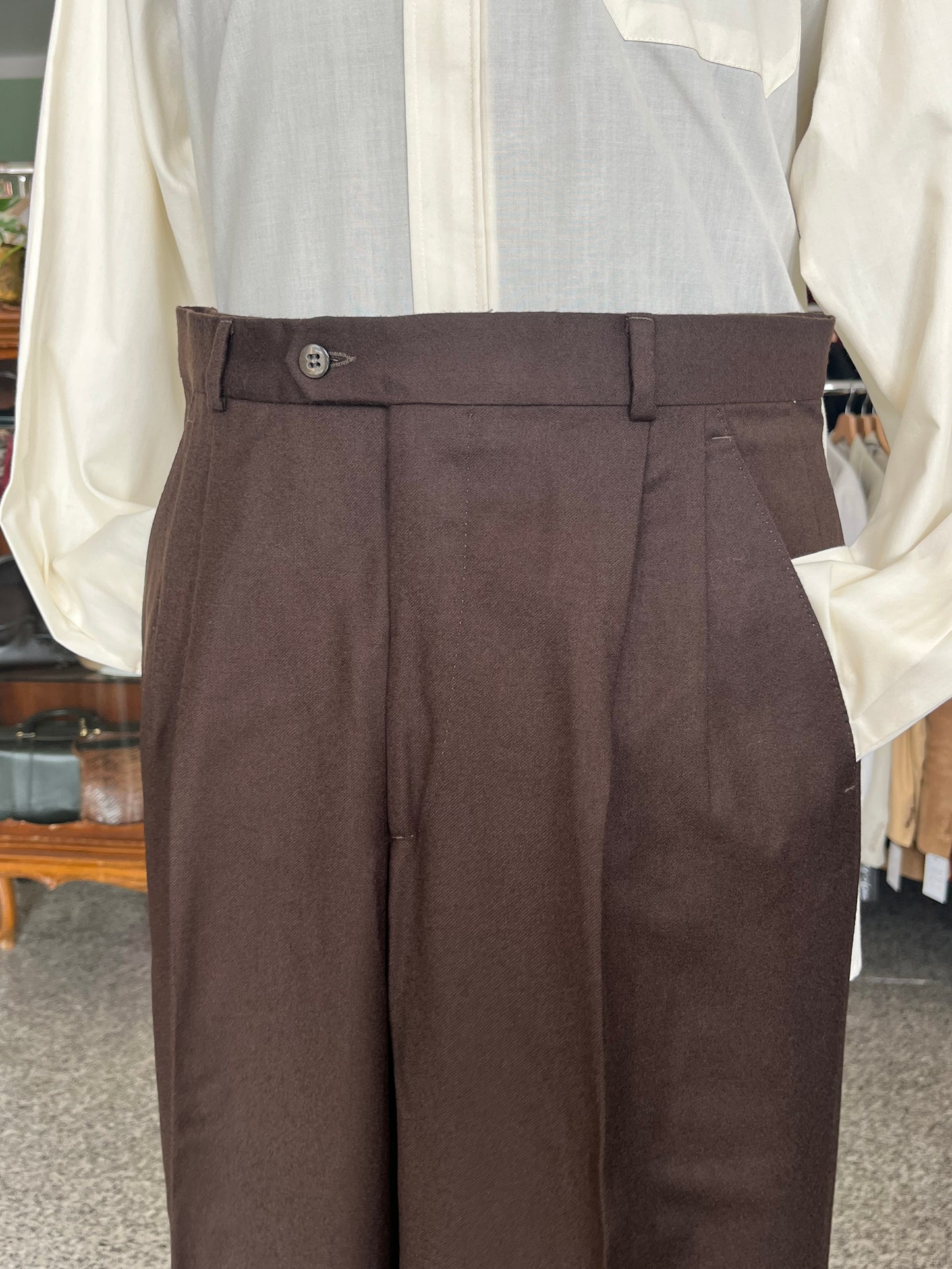 Calzoni in flanella NOS tg. 46-48