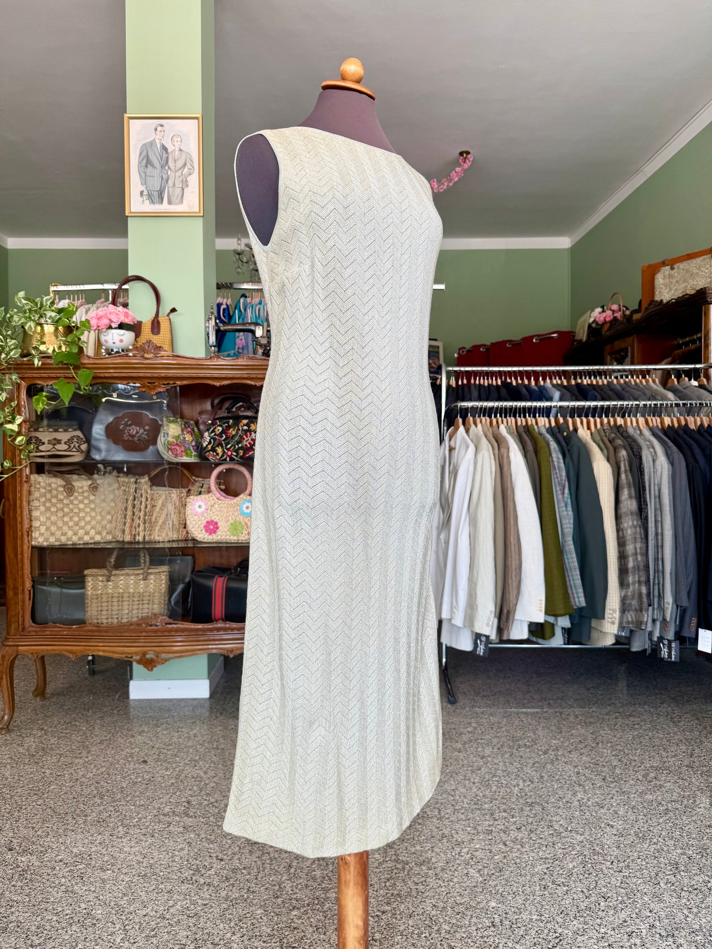 Abito chevron in maglia - TG. 42/44