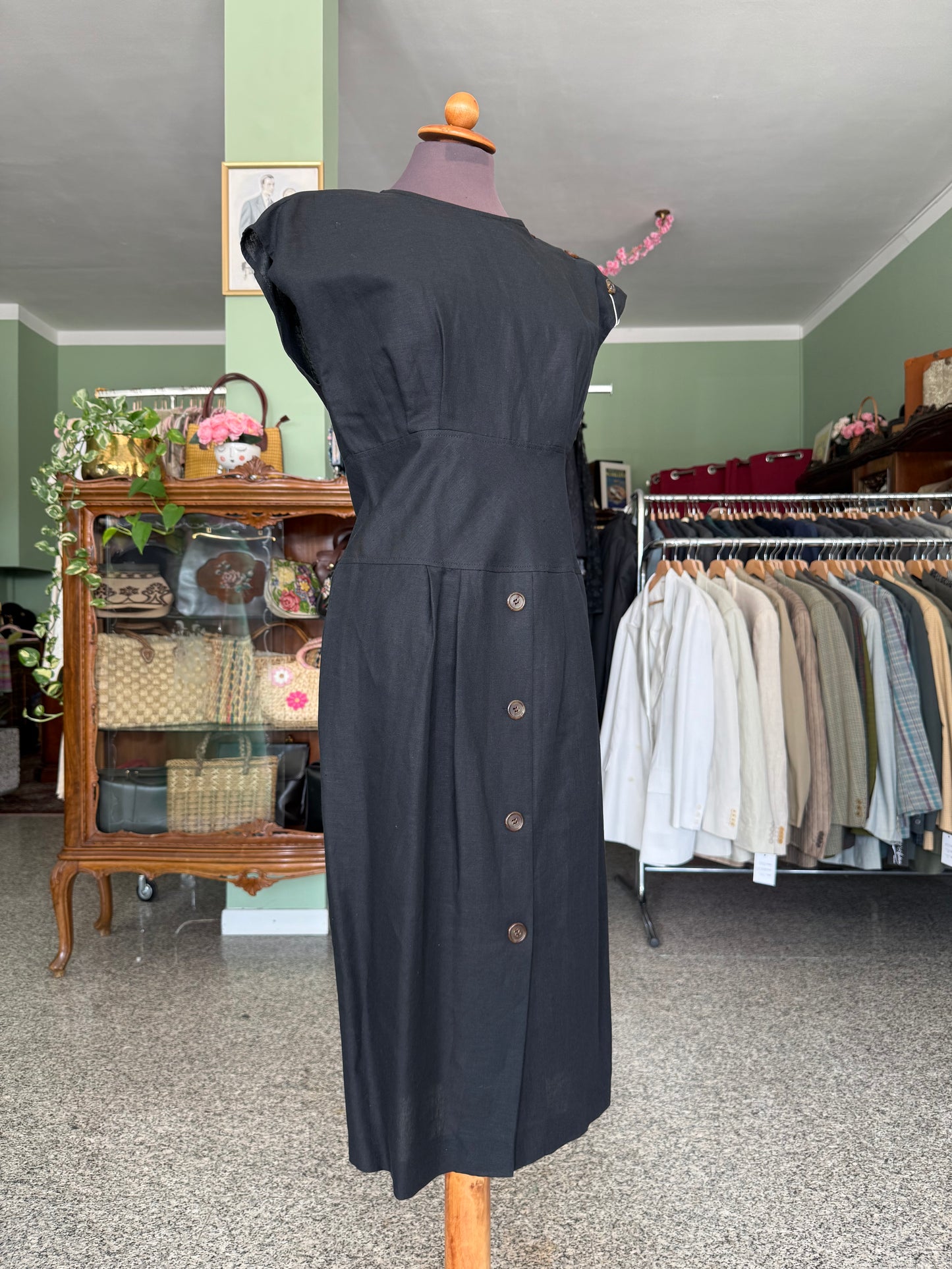 Abito lino e cotone - TG. 40/42