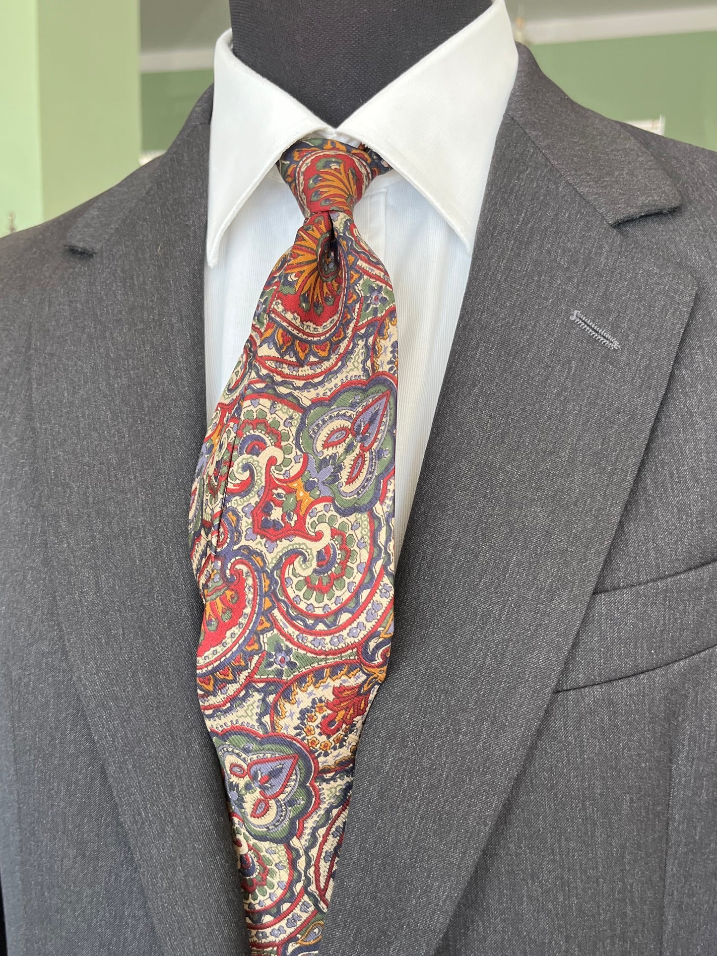Cravatta anni ‘80 paisley
