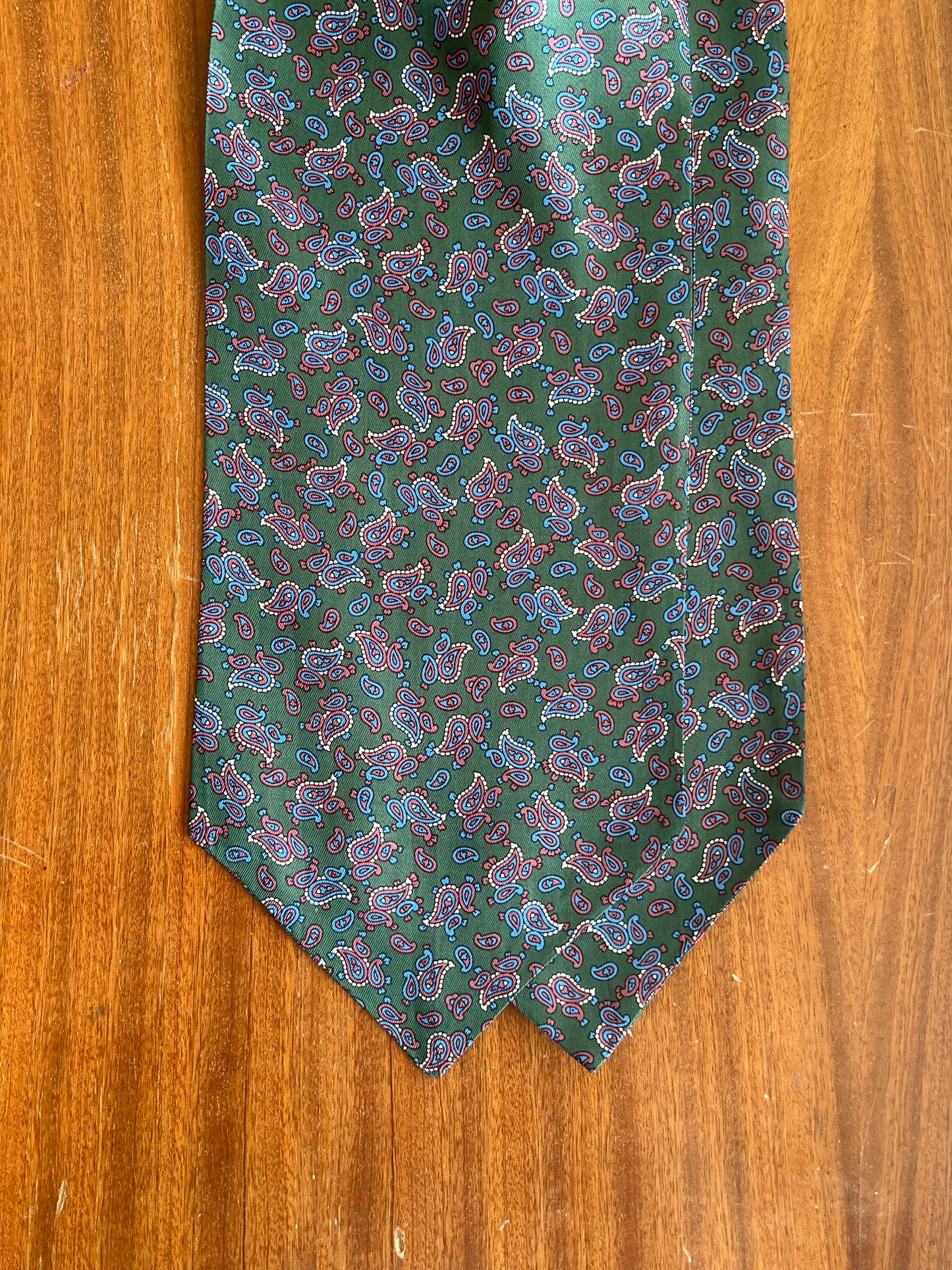 Ascot seta fantasia paisley