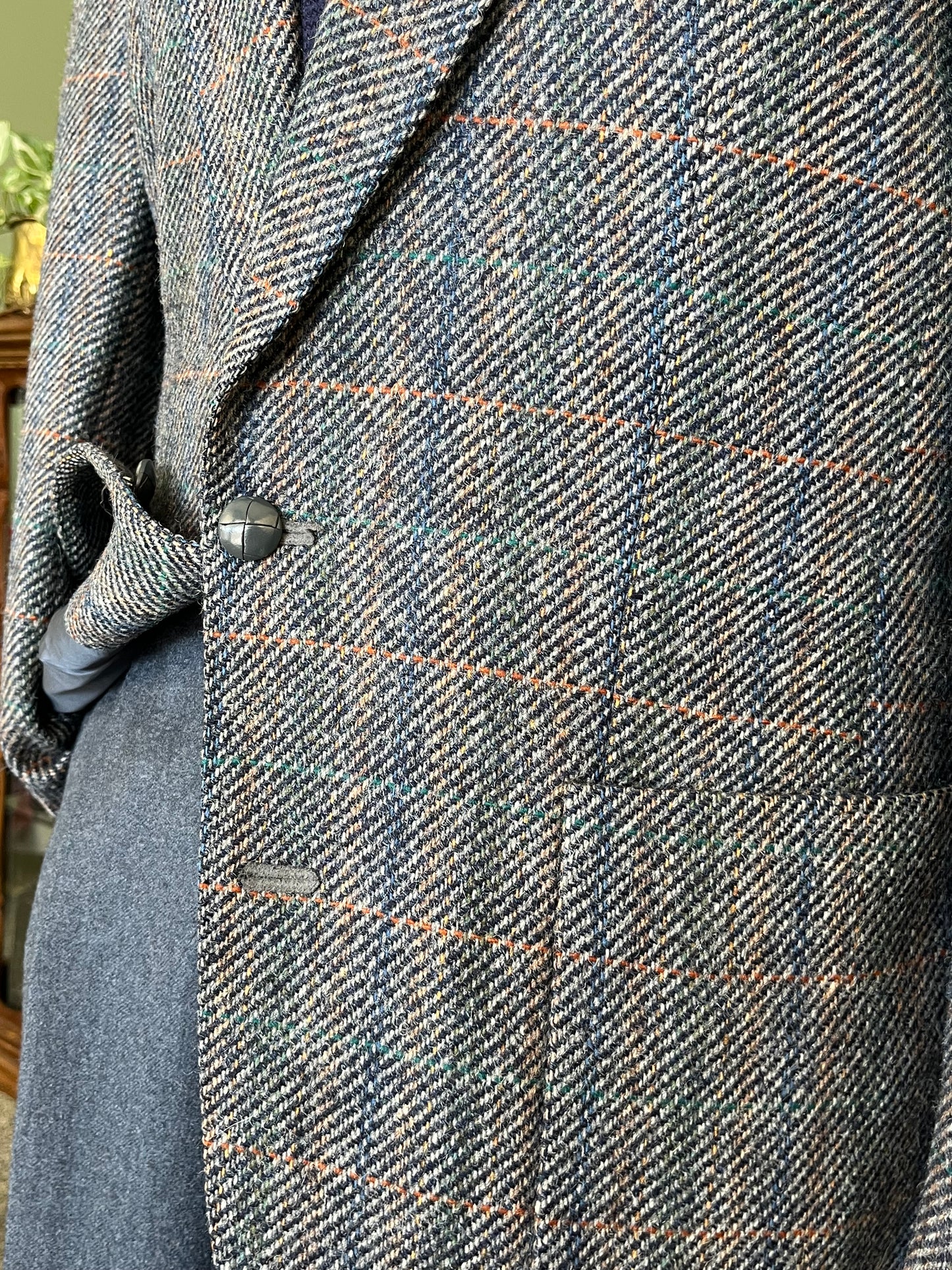 Giacca anni ‘80 tweed tg. 50-52