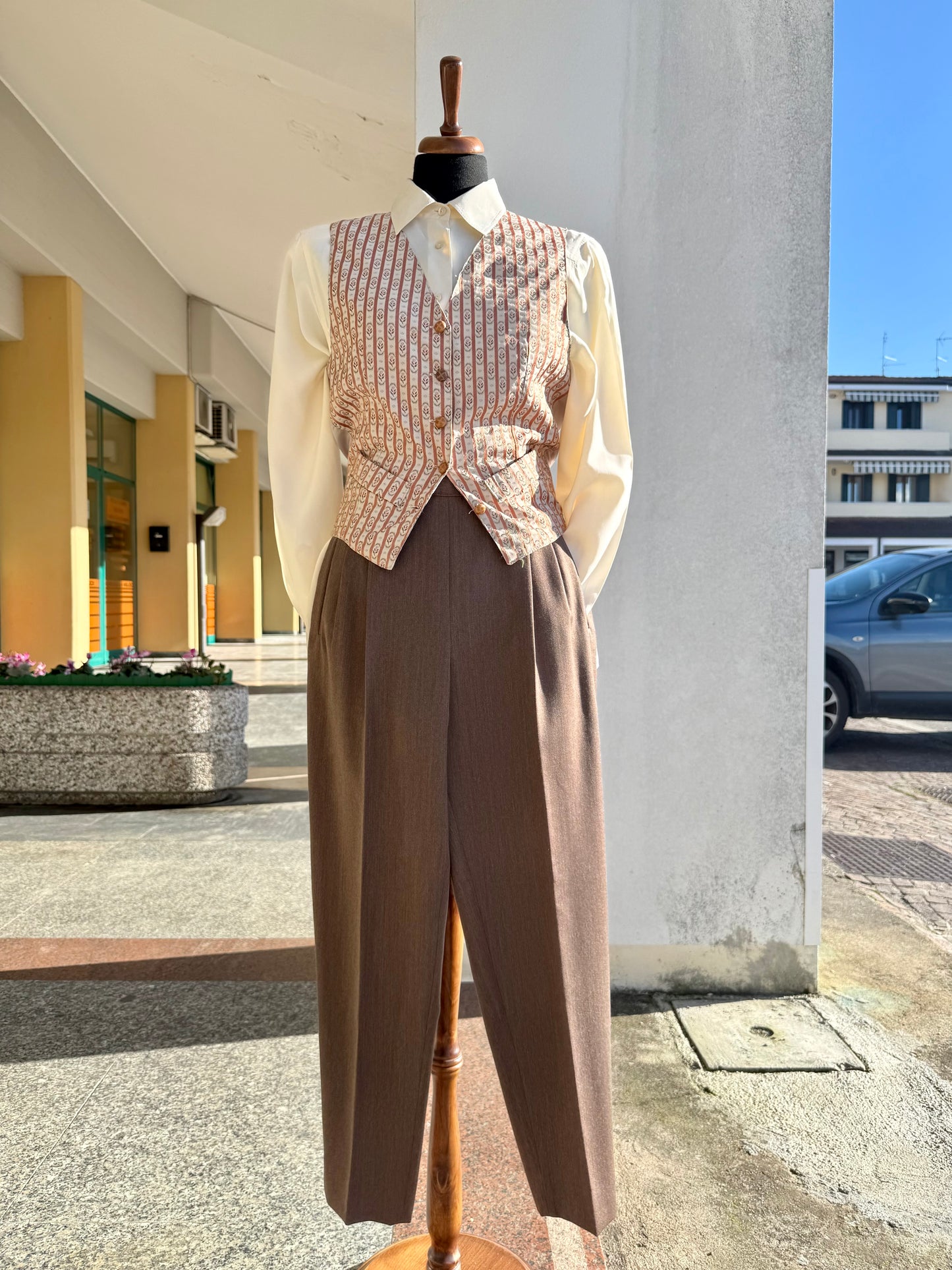Gilet Regency in broccato - TG. 40