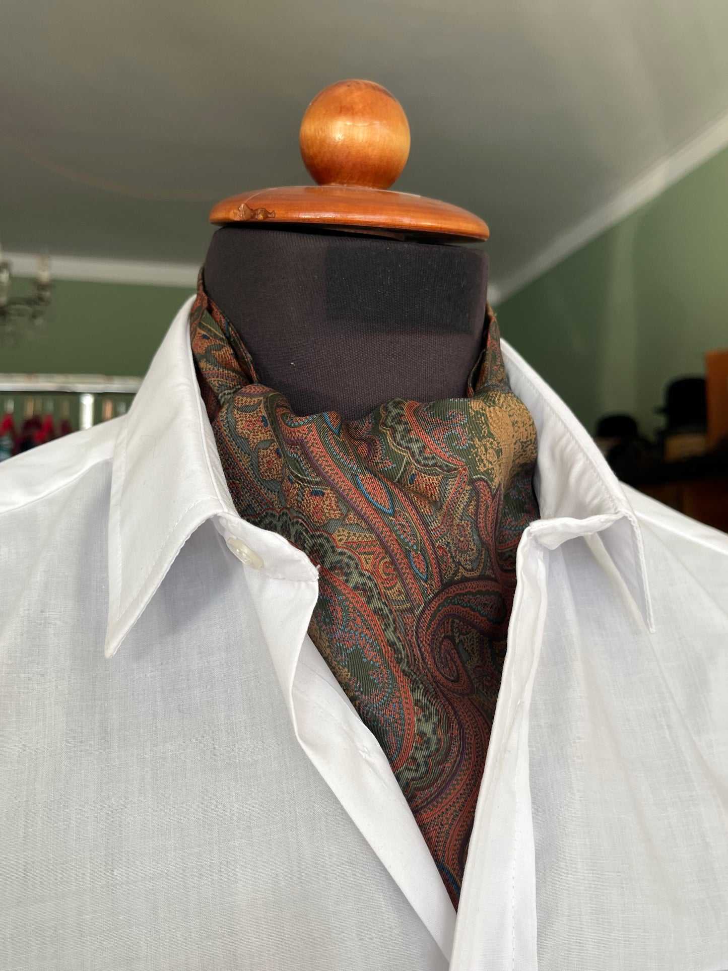 Ascot Boggi seta fantasia paisley