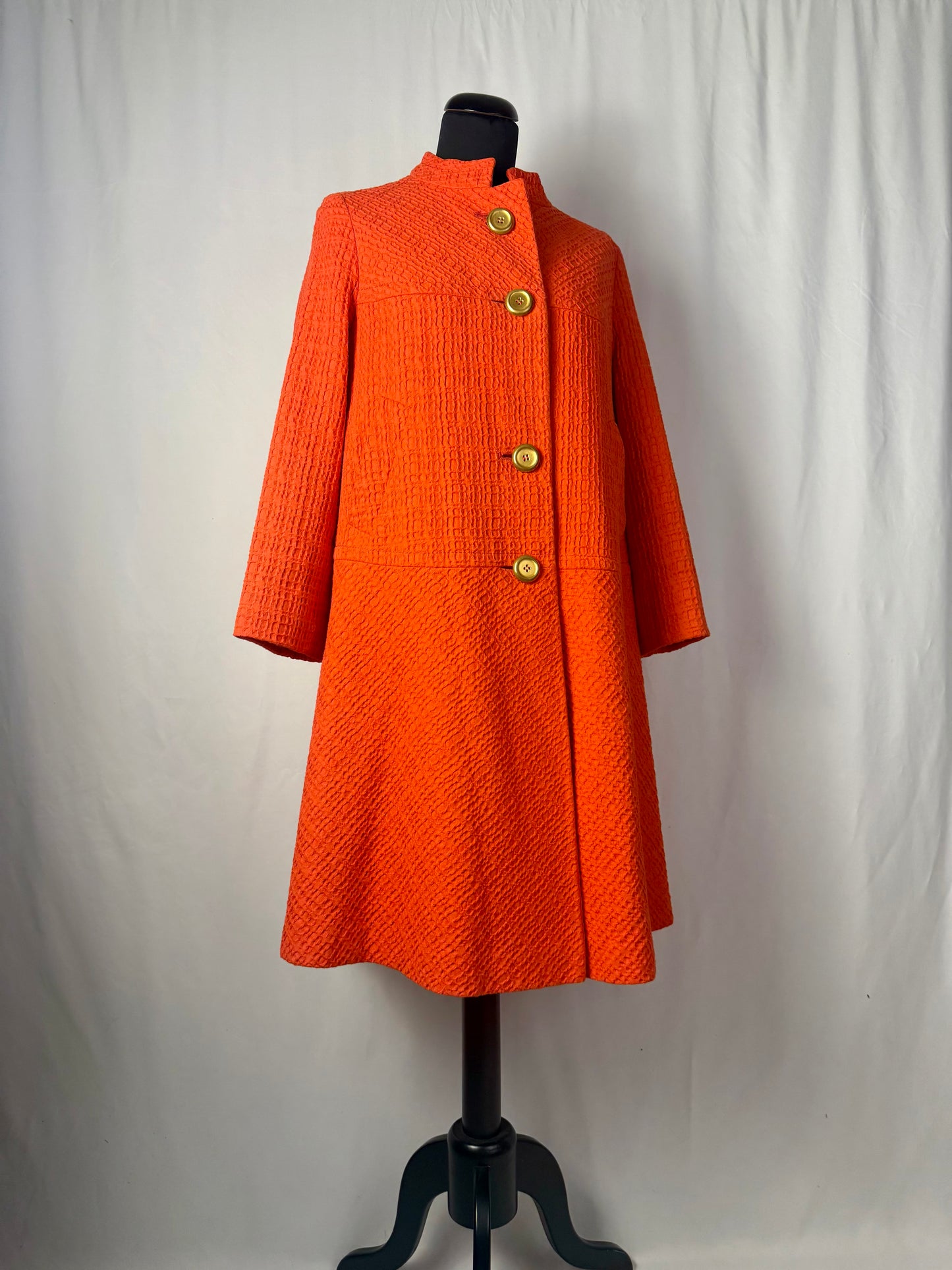 Cappotto anni ‘60 arancione - TG. 40/42