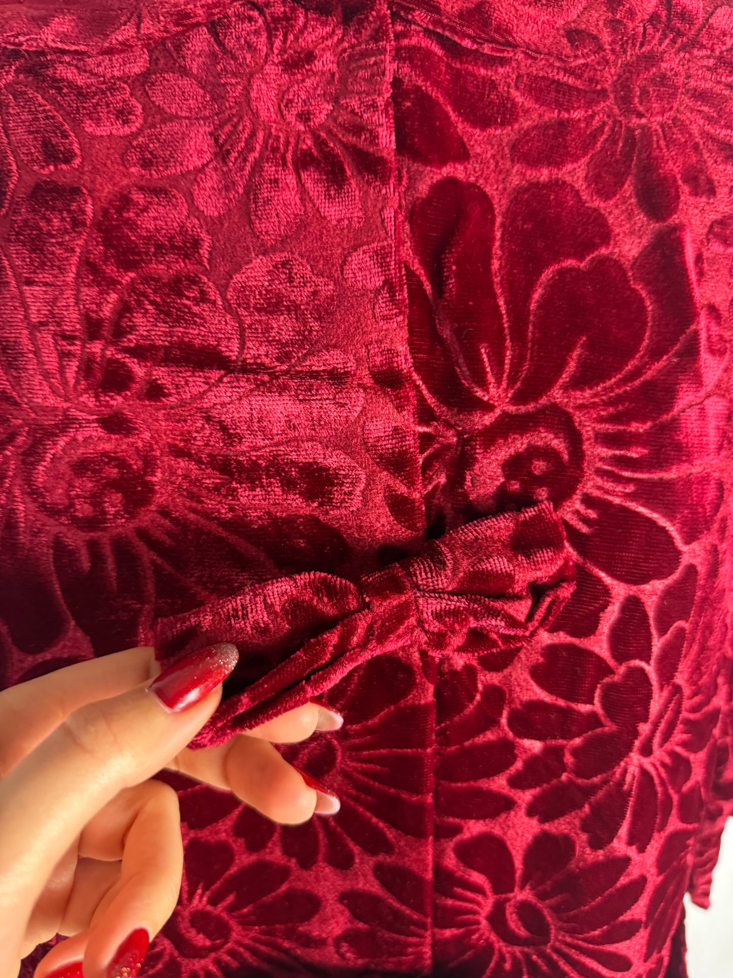 Vestaglia anni ‘60 in velluto - TG. 42/44