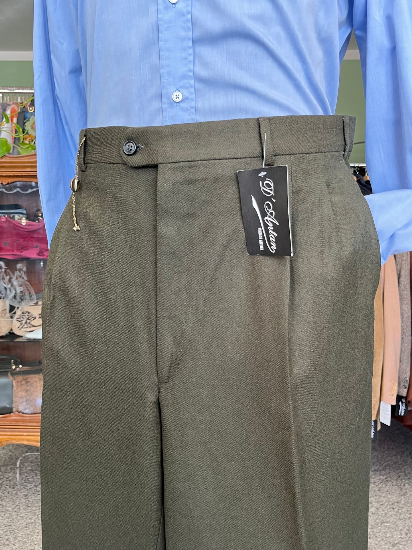 Calzoni in flanella NOS tg. 60