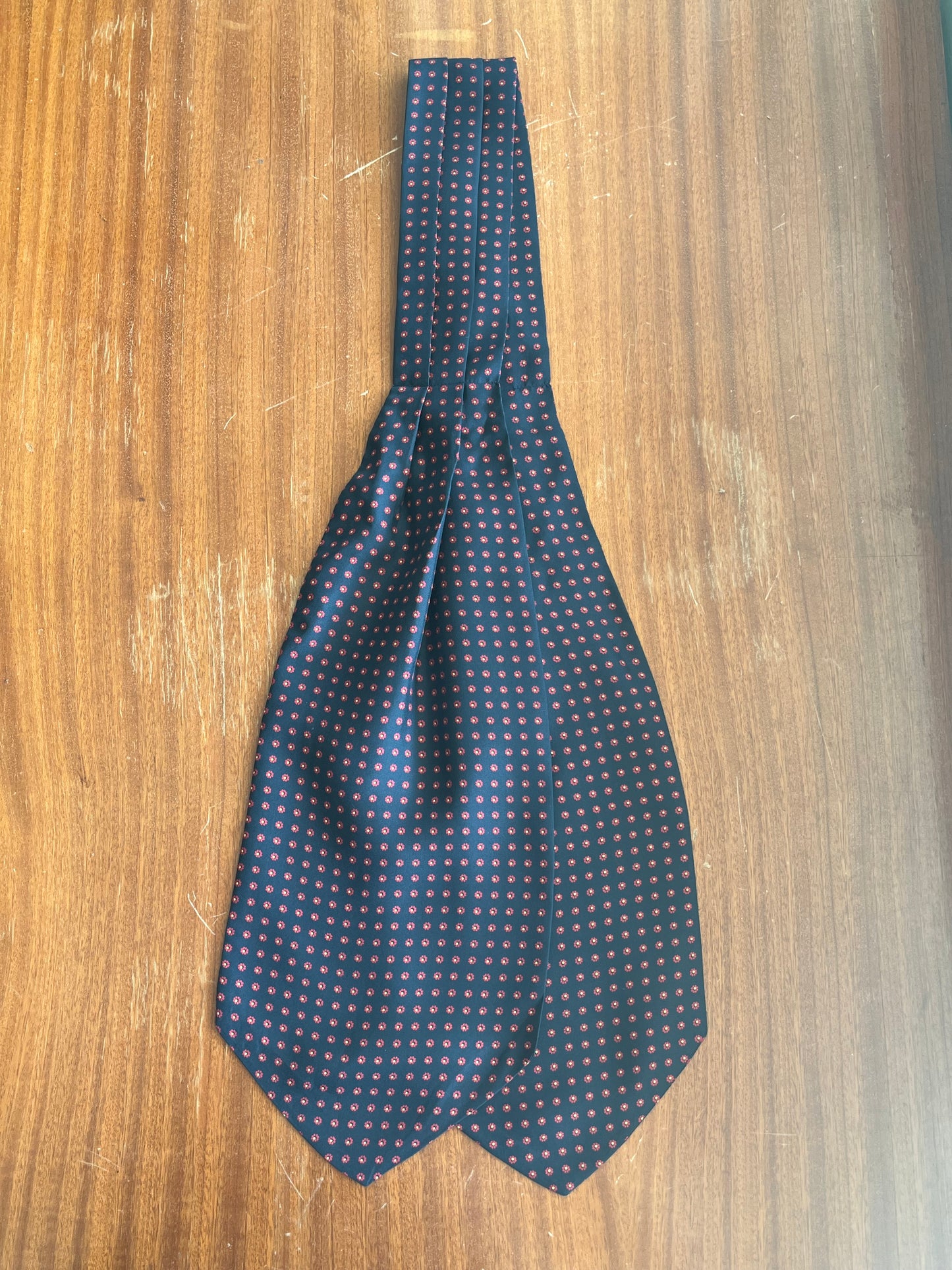 Ascot seta micro-fantasia
