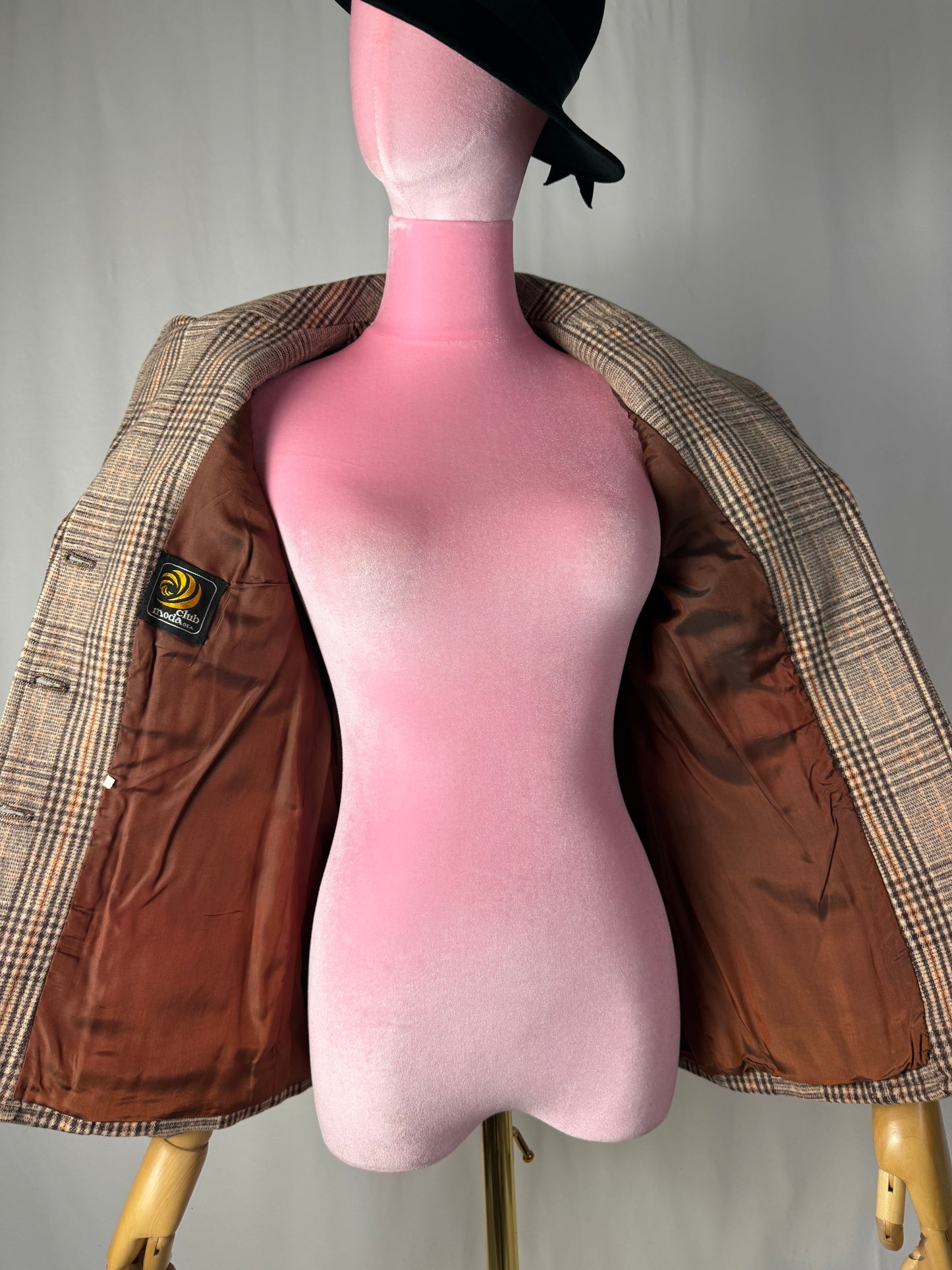 Giacca anni ‘70 Principe di Galles - TG. 38