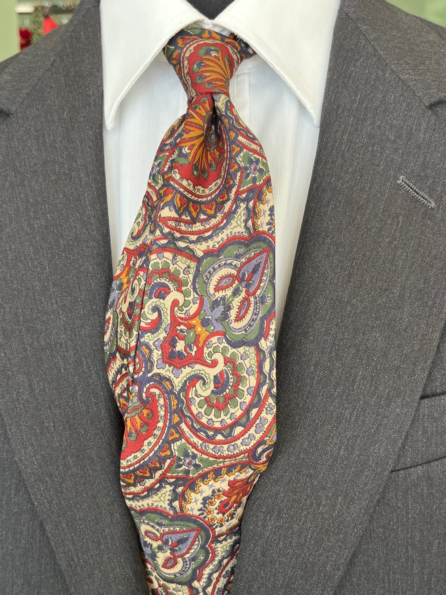Cravatta anni ‘80 paisley