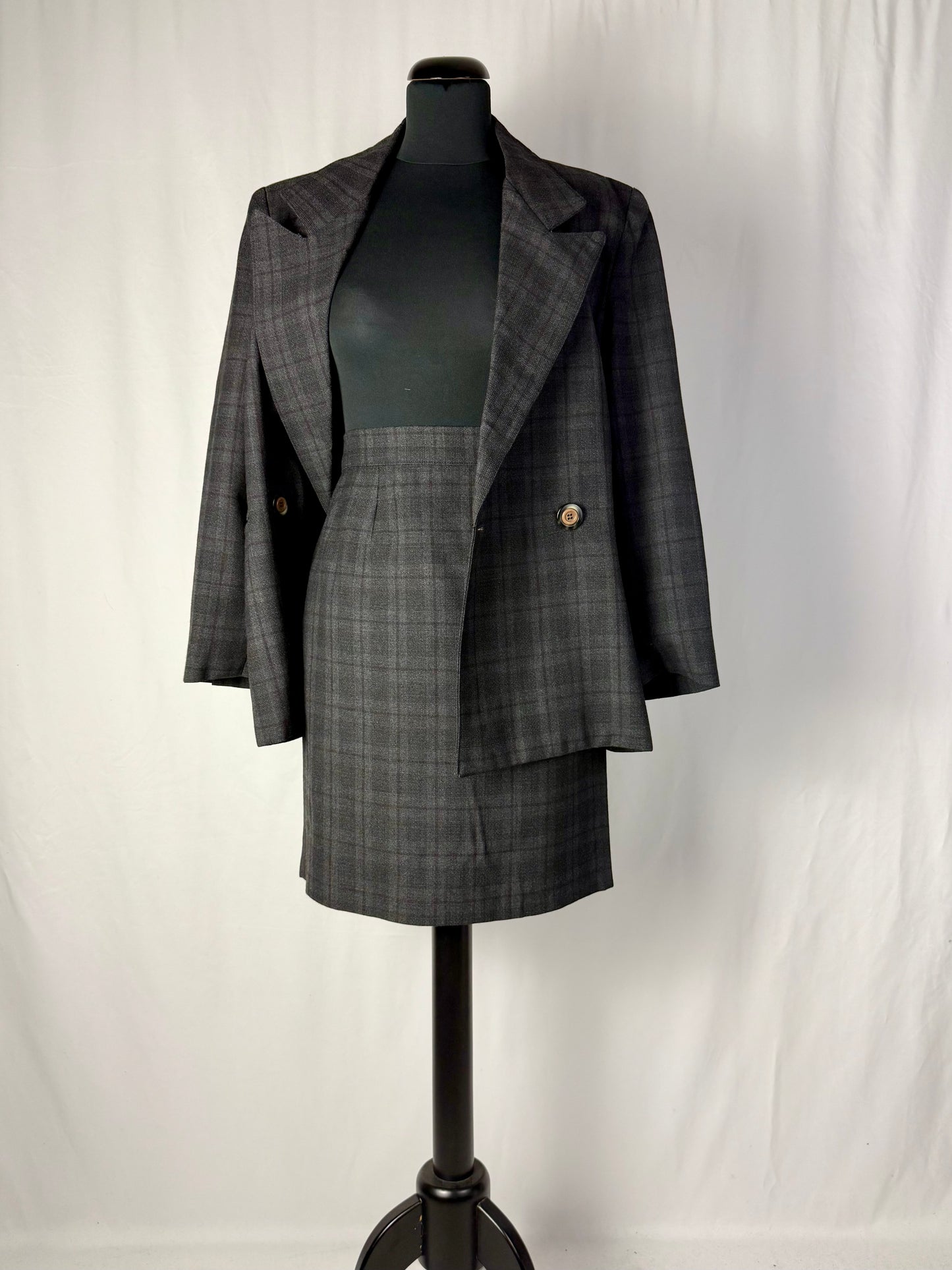 Completo power dressing in principe di Galles - TG. 40/42