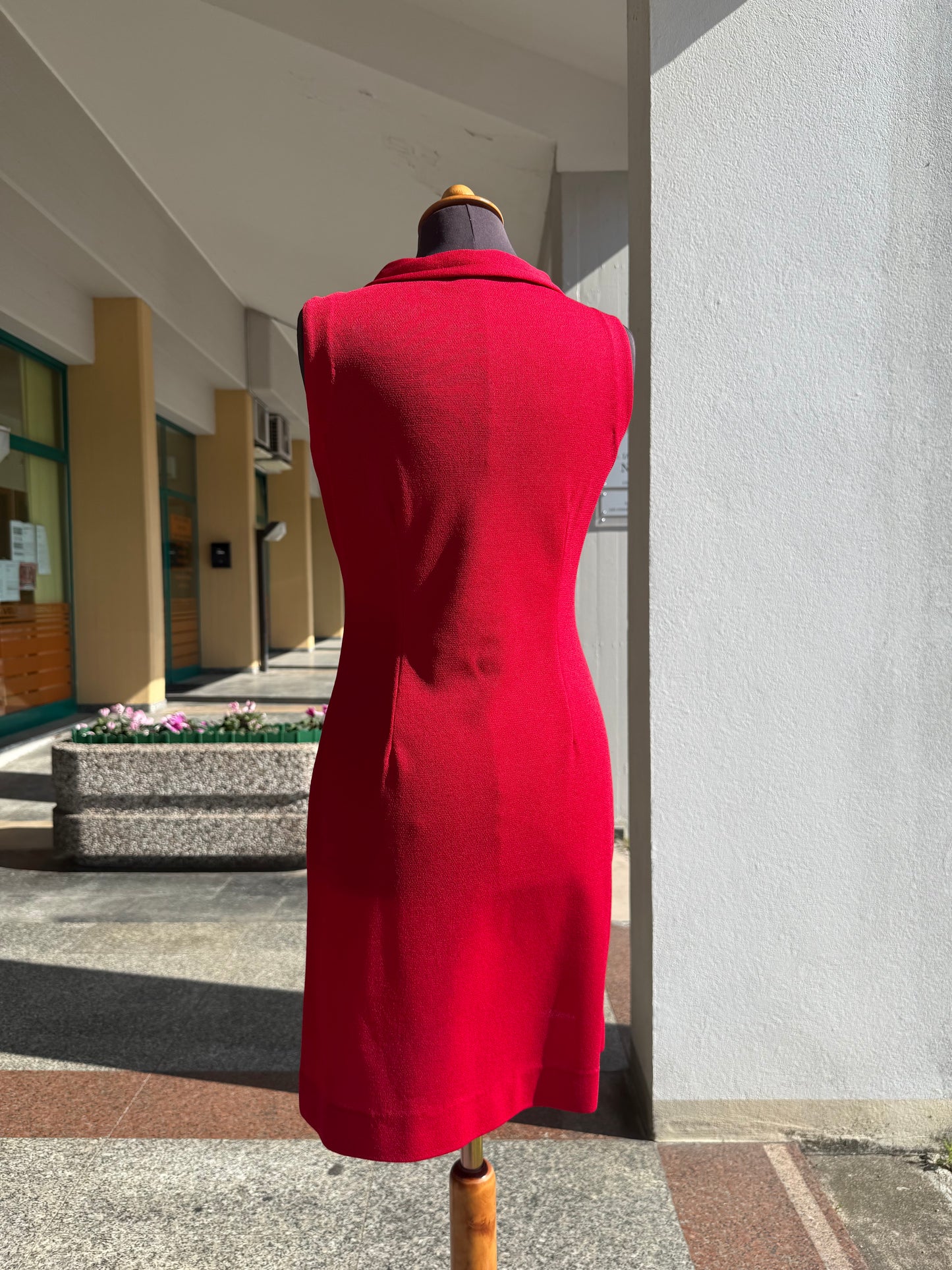 Abito anni ‘60 rosso NOS - TG. 40