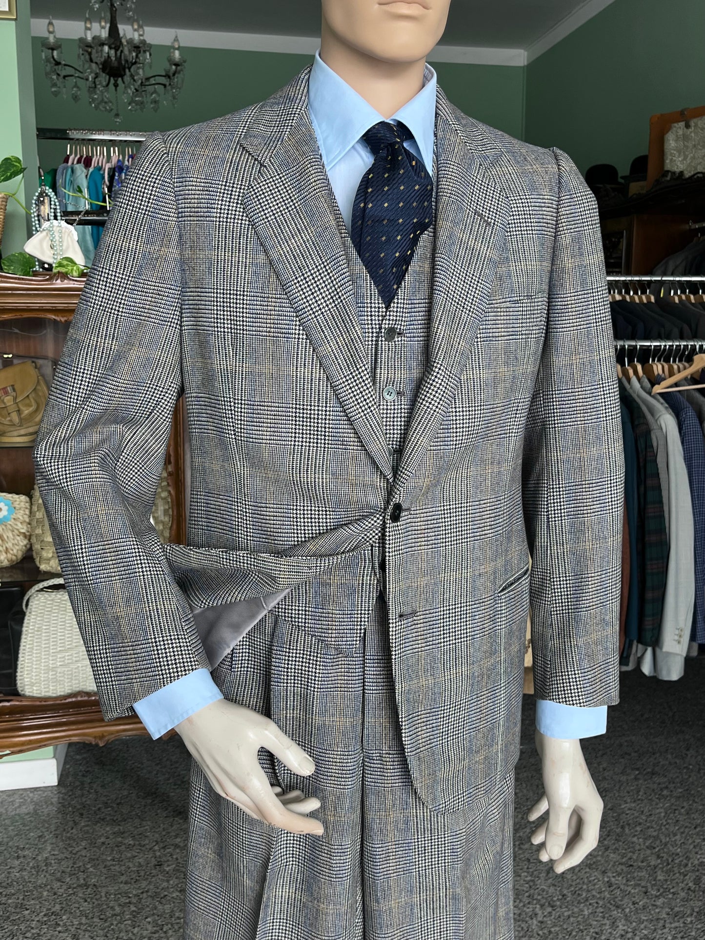 Completo anni ‘50 tre pezzi tg. 48-50