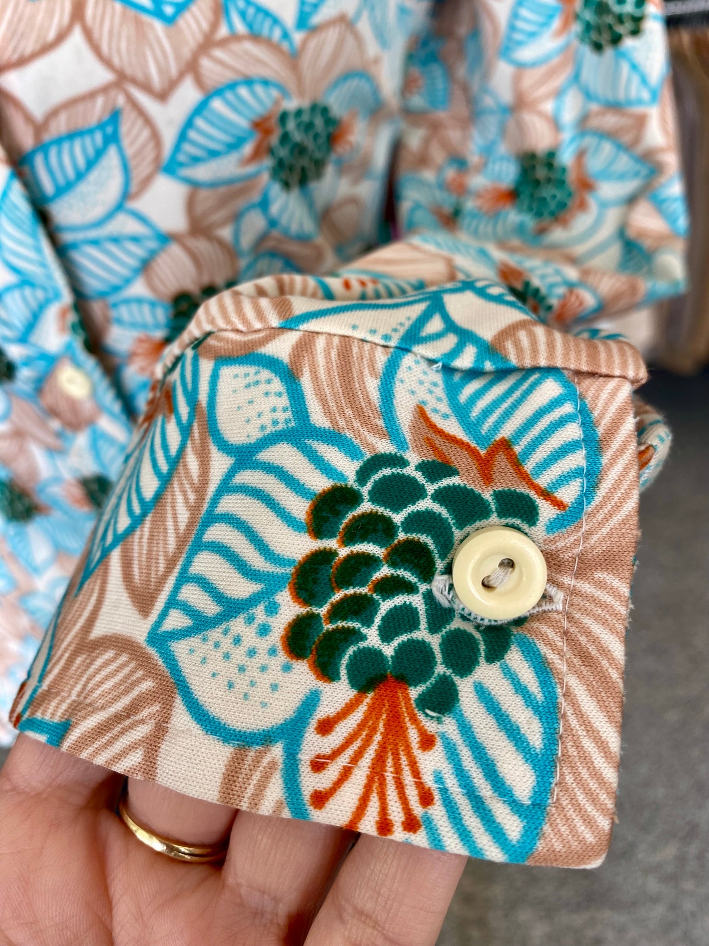 Camicia anni ‘70 optical - TG. 38