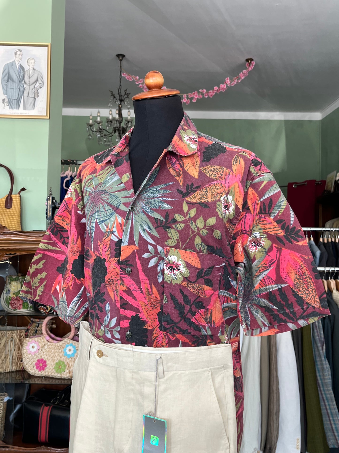 Camicia a maniche corte tg. M-L