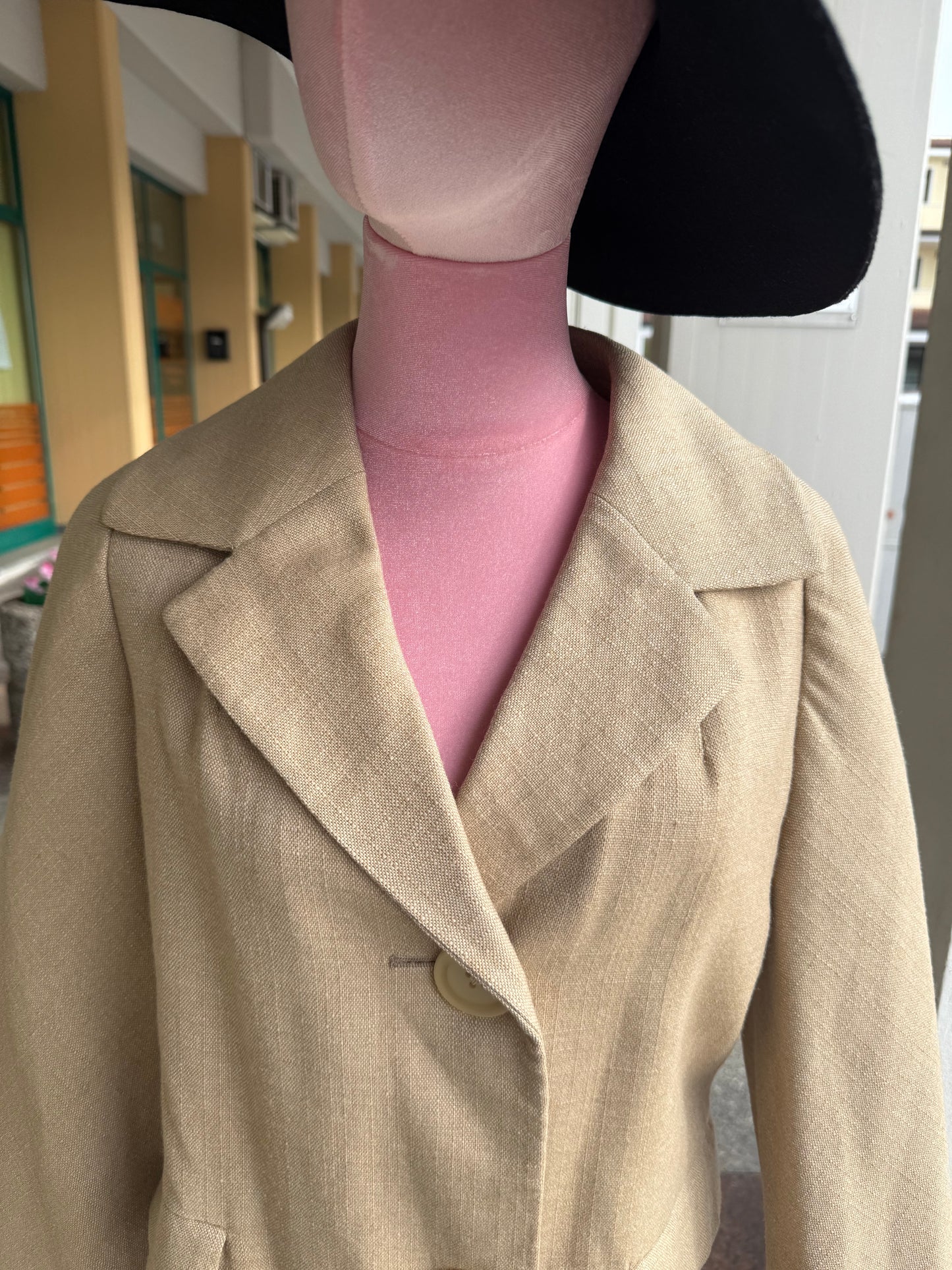 Cappotto anni ‘60 beige - TG. 44