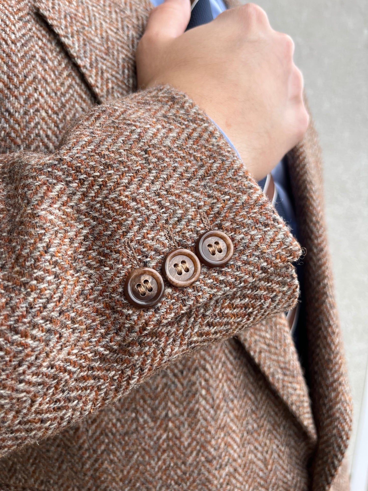 Giacca Corneliani in tweed anni anni ‘90 tg. 50-52