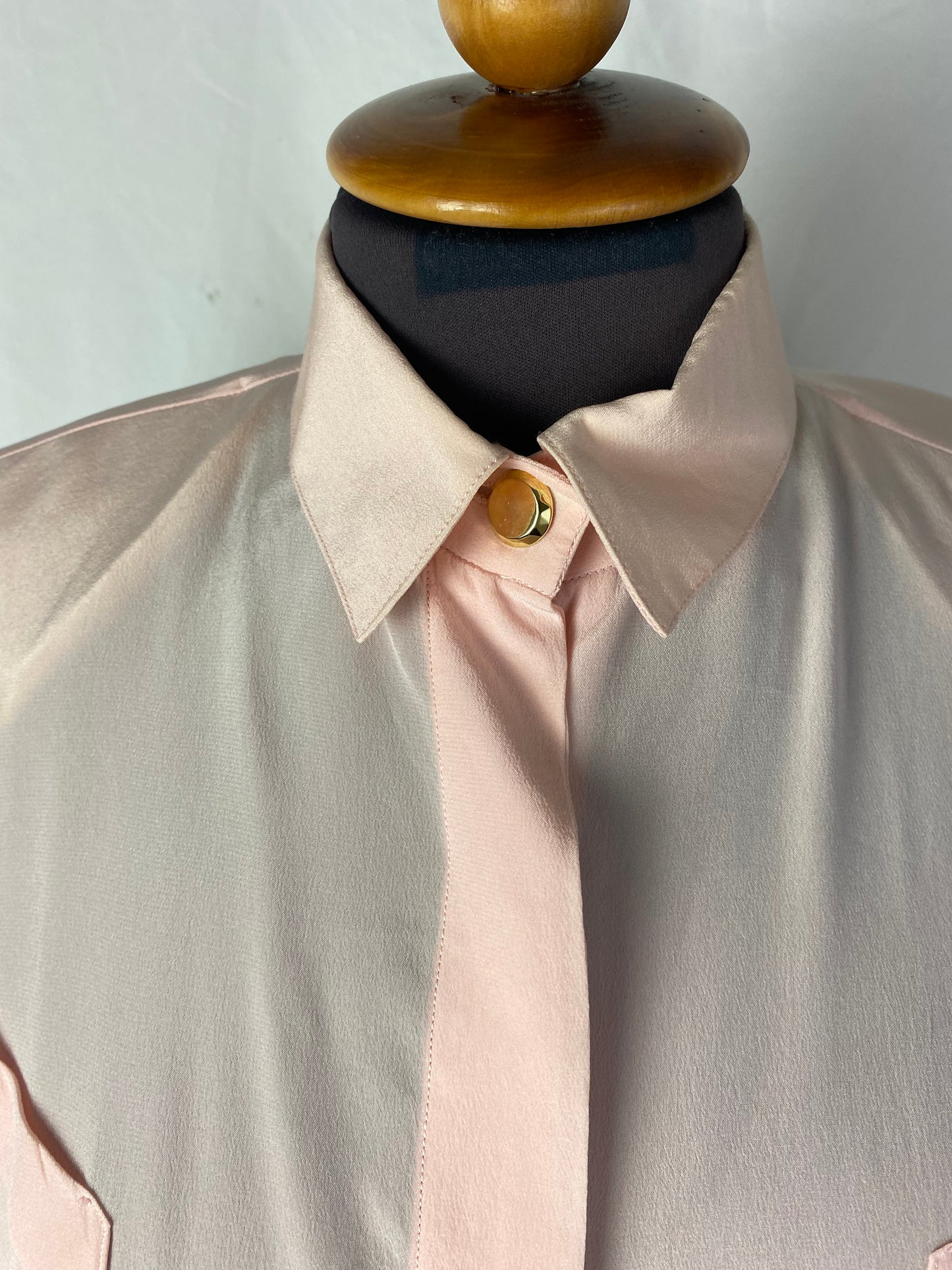 Camicia rosa in seta - TG. 42/44