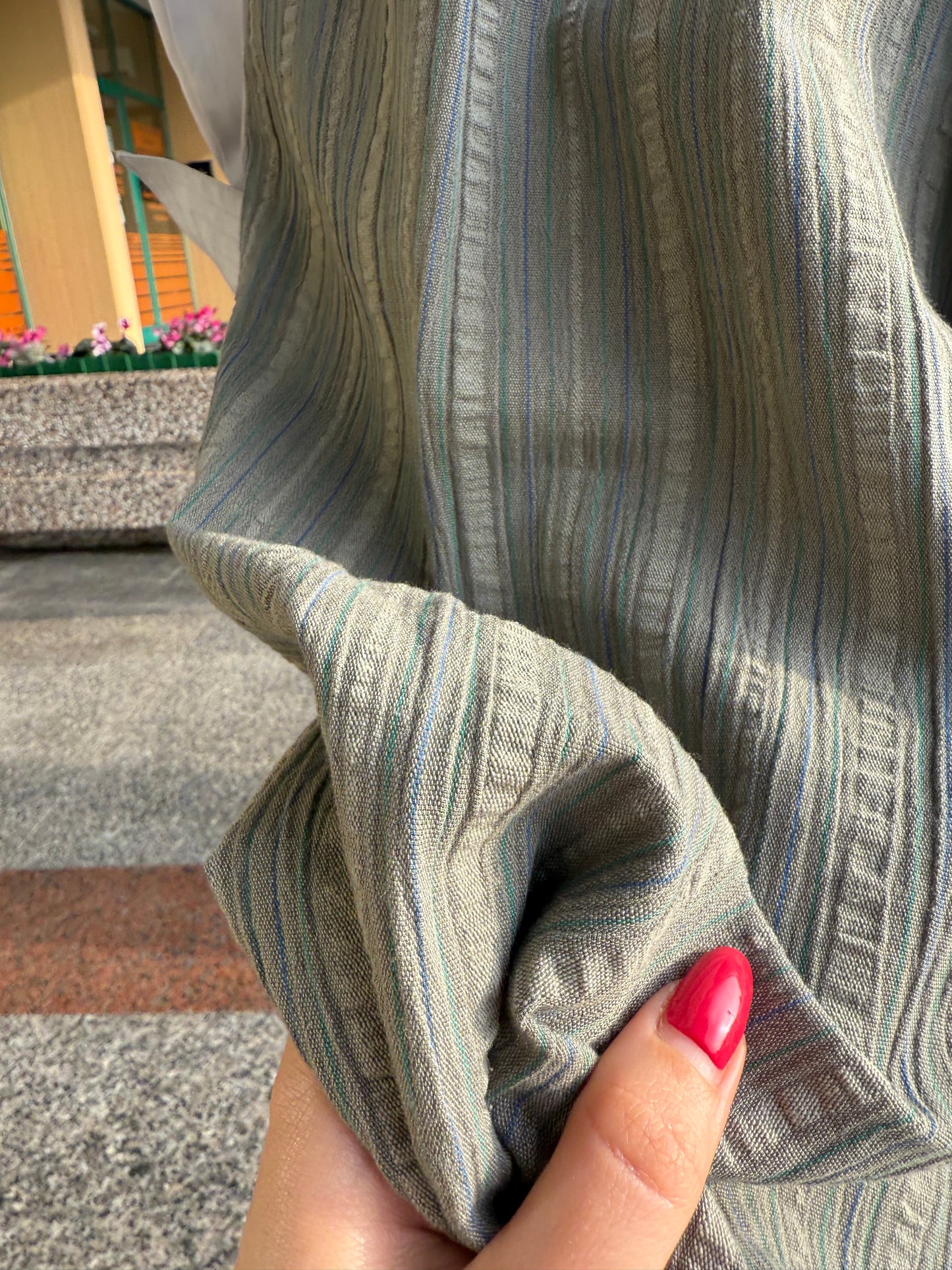 Pantaloni verde salvia - TG. 42/44