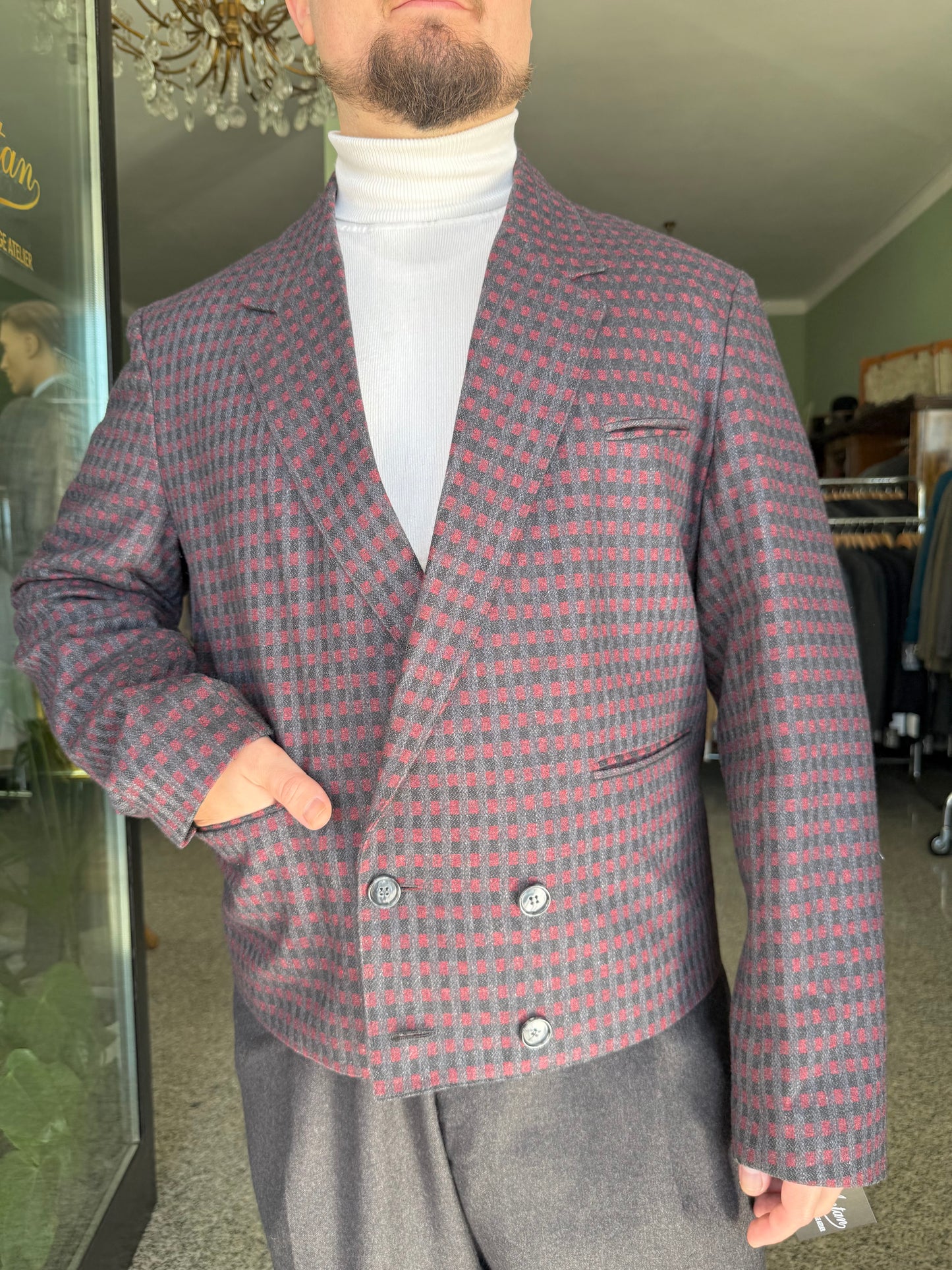 Giacca anni ‘80 “crop” tg. 54