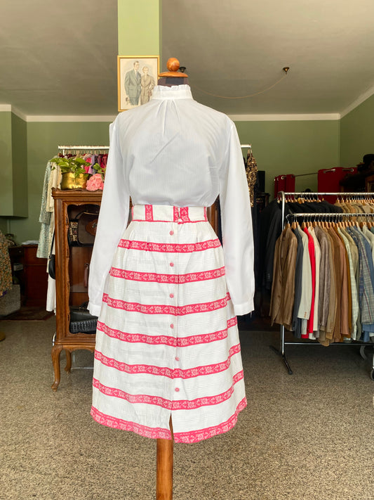 Gonna anni ‘60 piquet di cotone - TG. 42