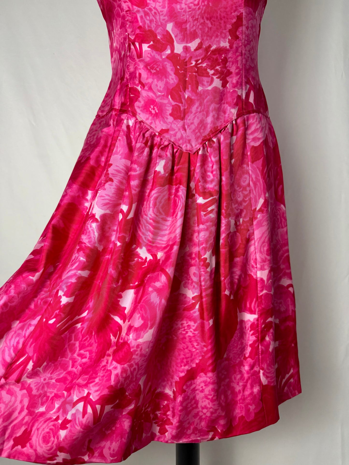 Abito “Fucsia Damascato” – Fine Anni ’50 - TG. 40/42