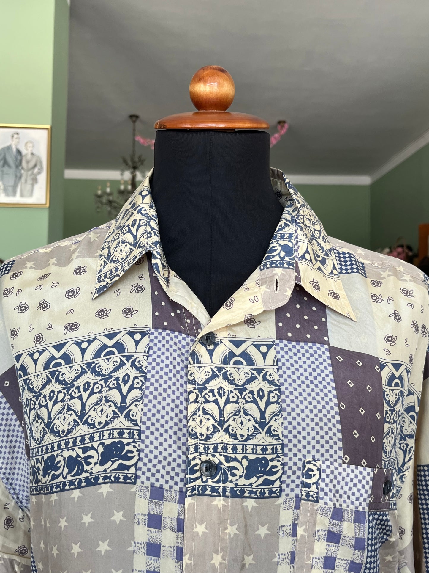 Camicia a maniche corte tg. M-L