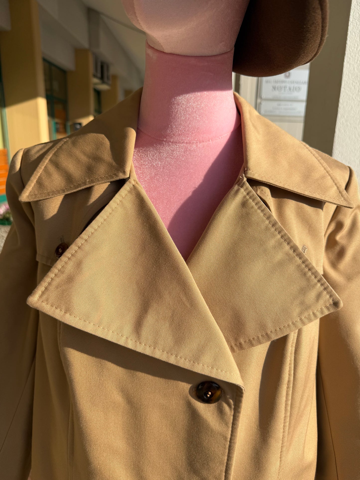 Trench anni ‘70 color sabbia - TG. 46