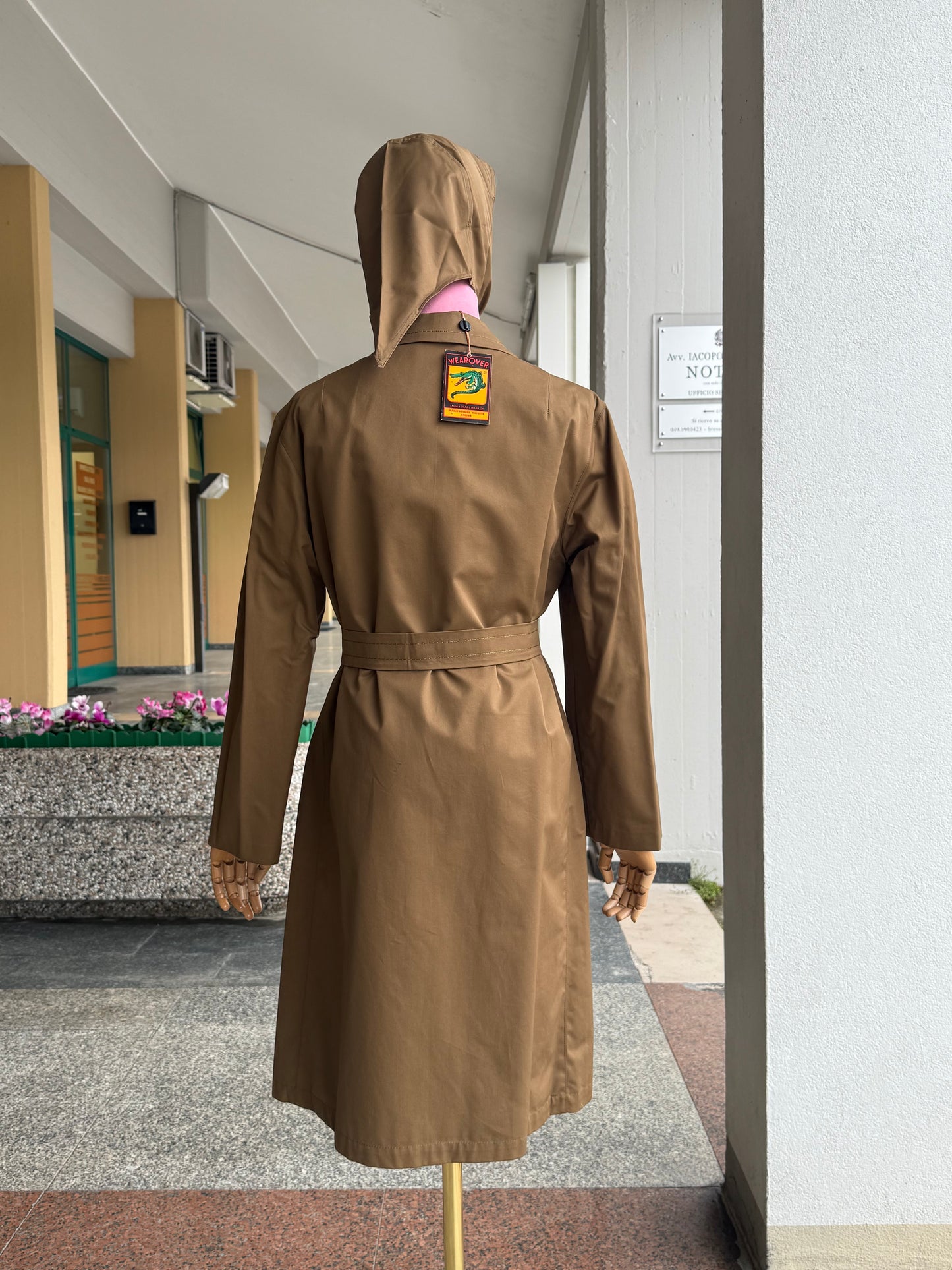 Trench nocciola new old stock - TG. 42