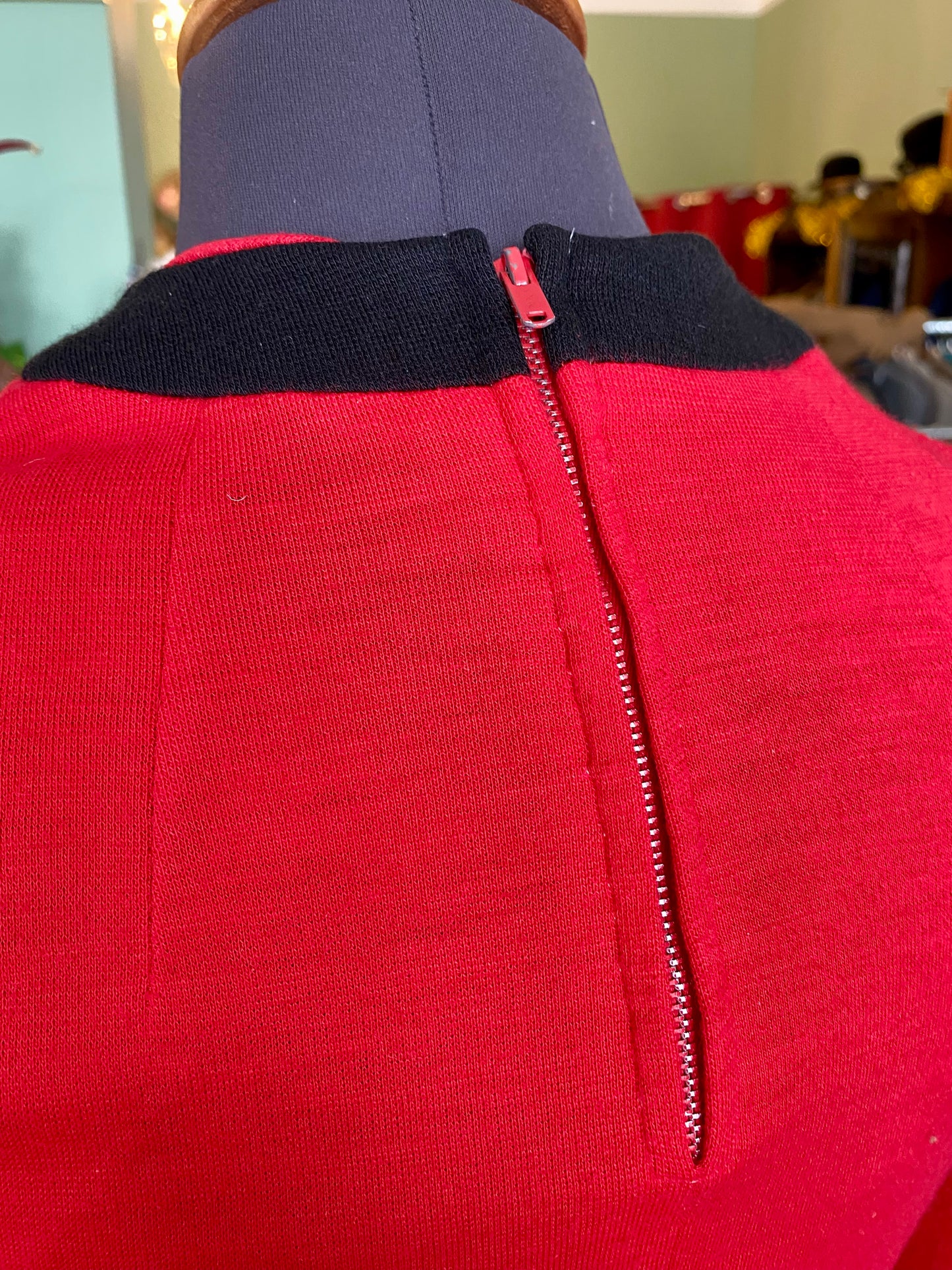 Mini dress anni ‘70 rosso - TG. 38