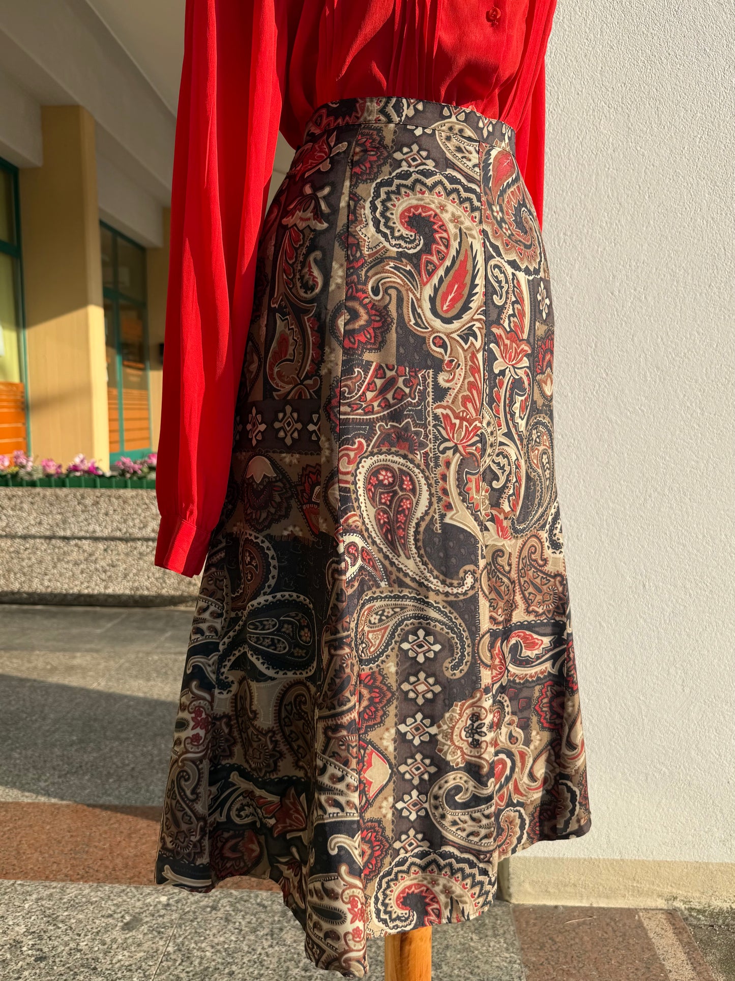 Gonna fantasia paisley - TG. 48/50