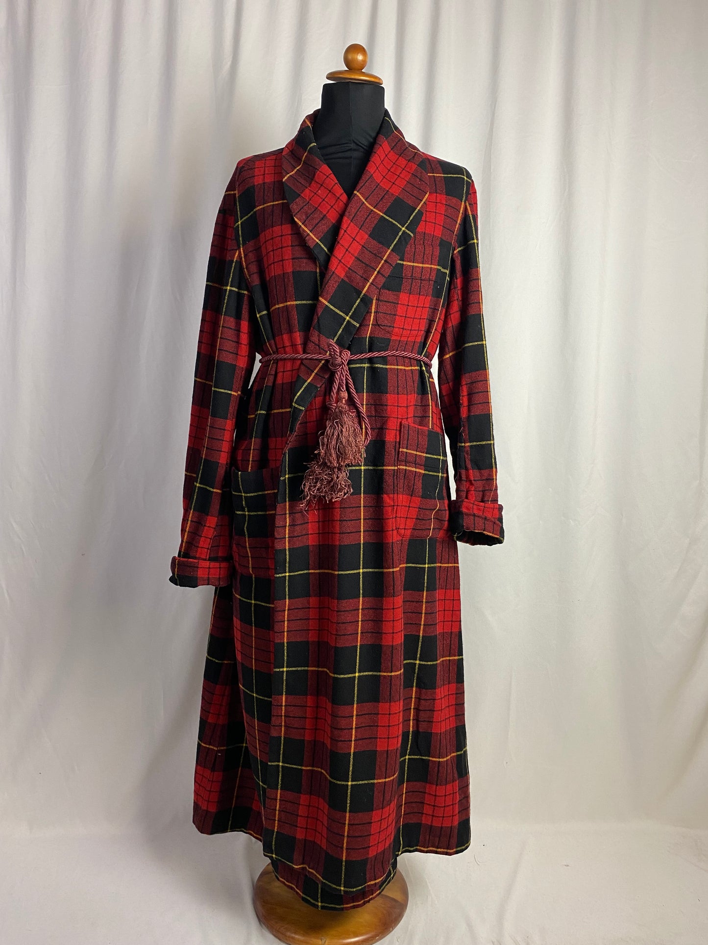 Vestaglia da camera tartan taglia M-L
