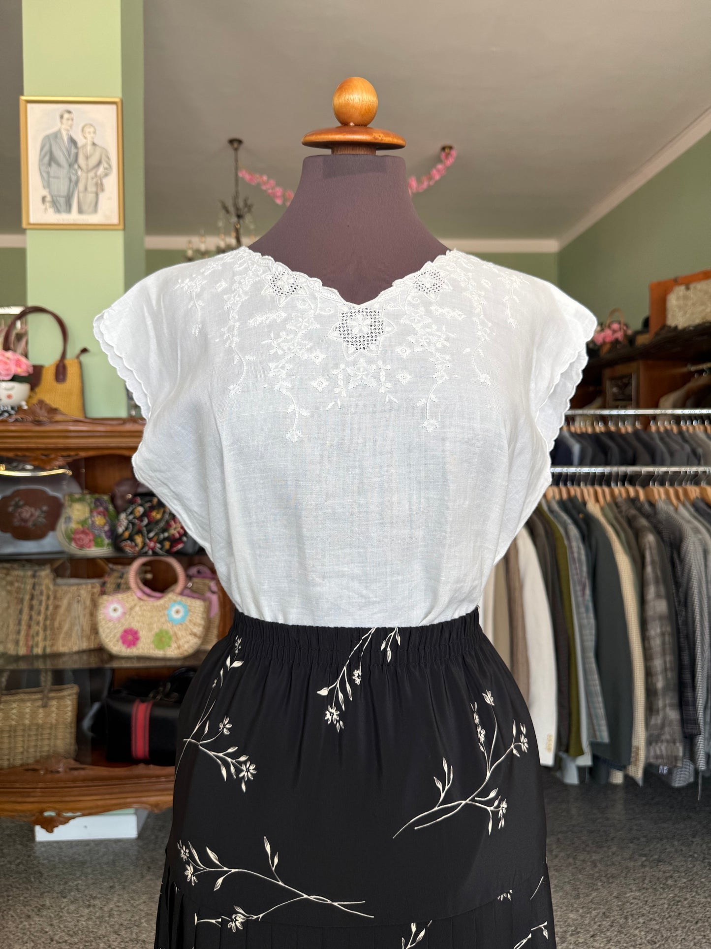 Blusa in puro lino - TG. 42/44