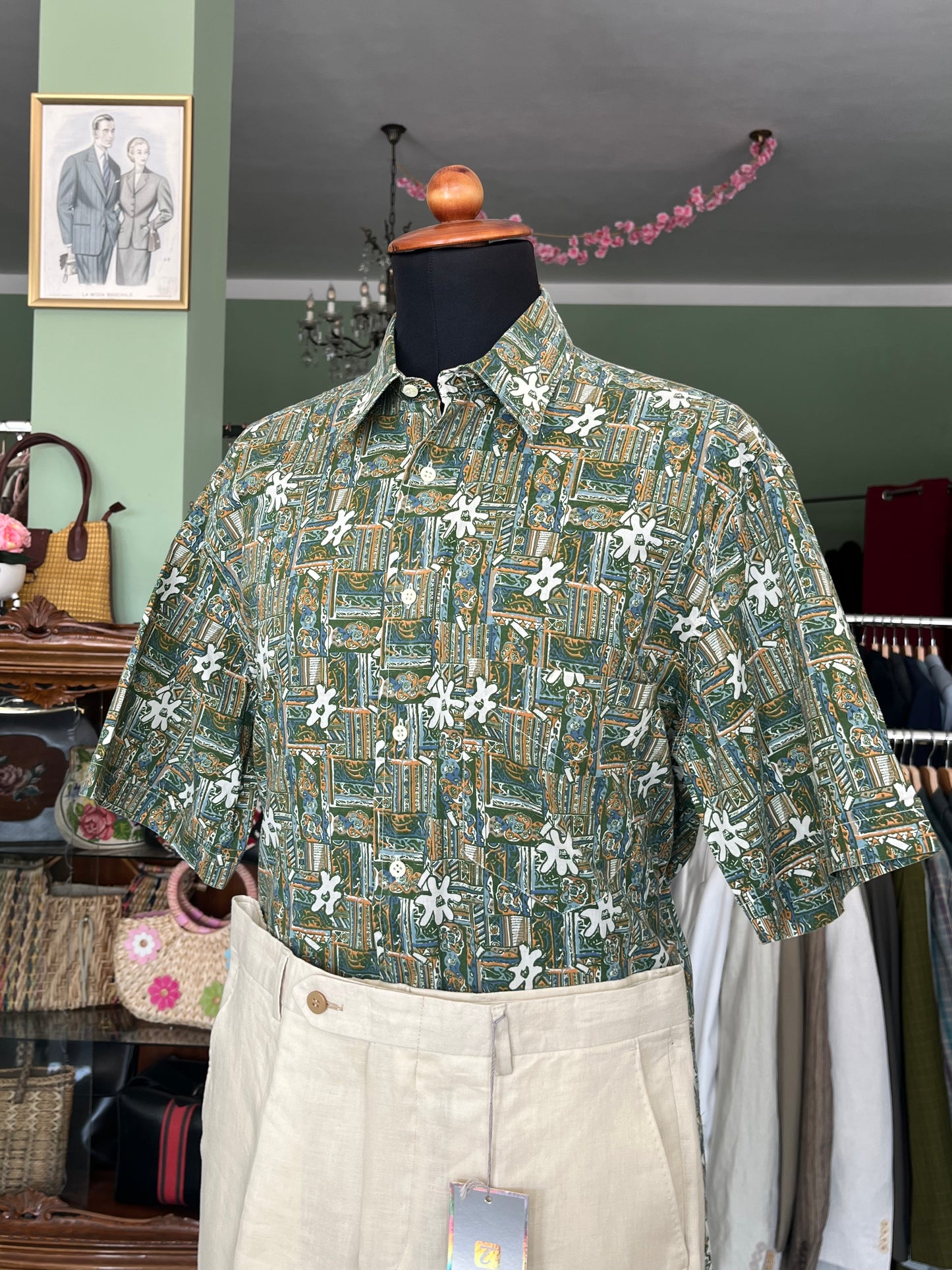 Camicia a maniche corte tg. S-M