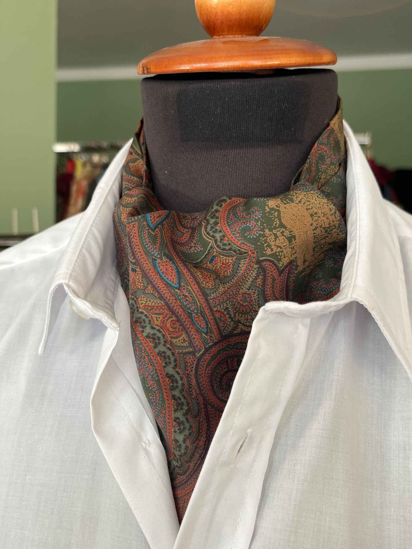 Ascot Boggi seta fantasia paisley