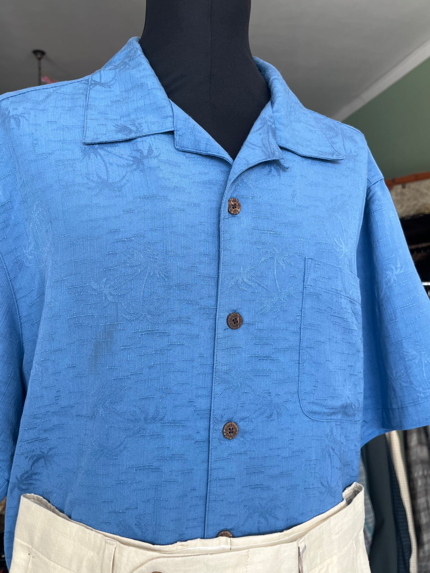 Camicia a maniche corte tg. L-XL